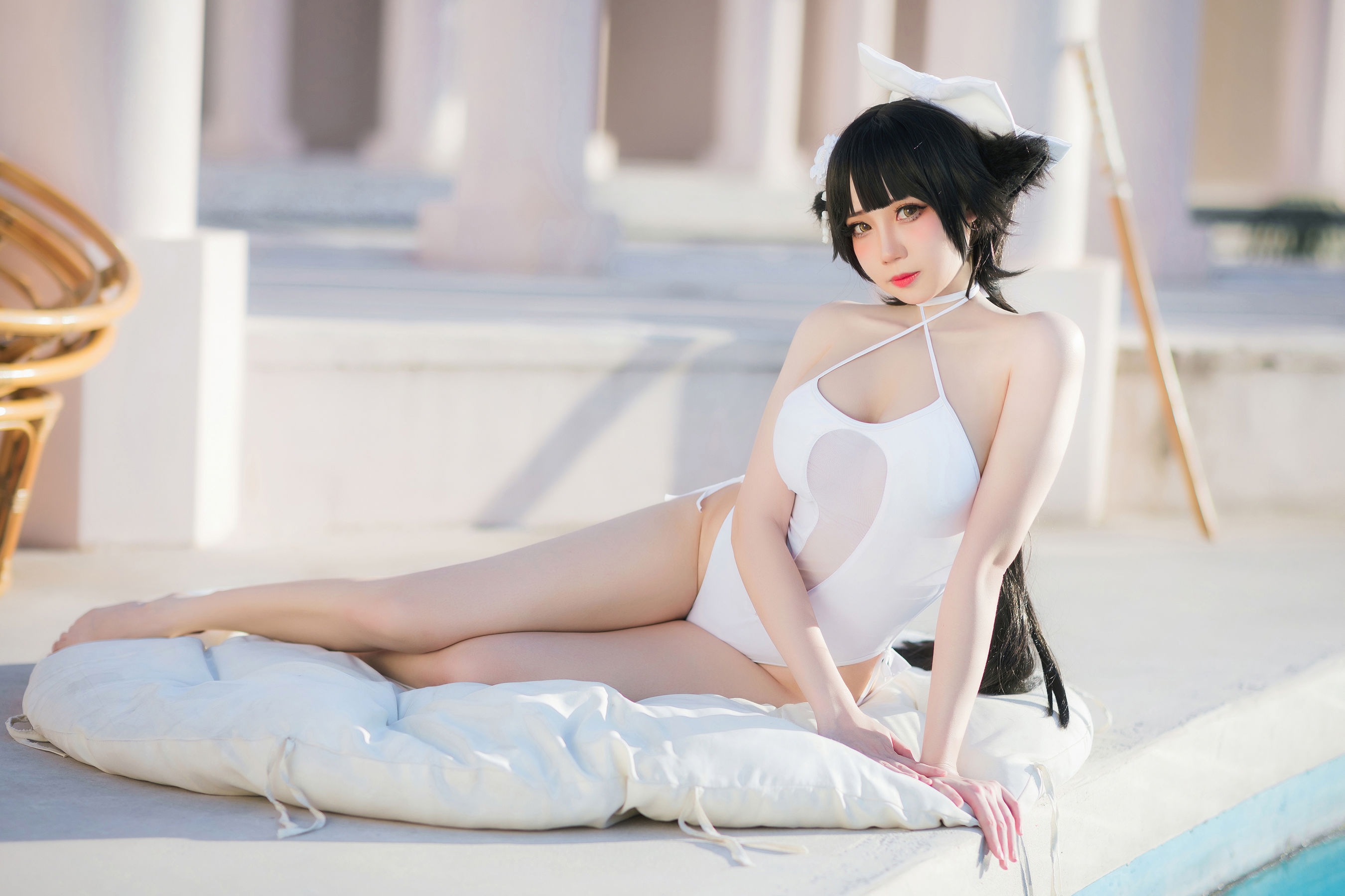 [福利COS] 焖焖碳 - 高雄泳装