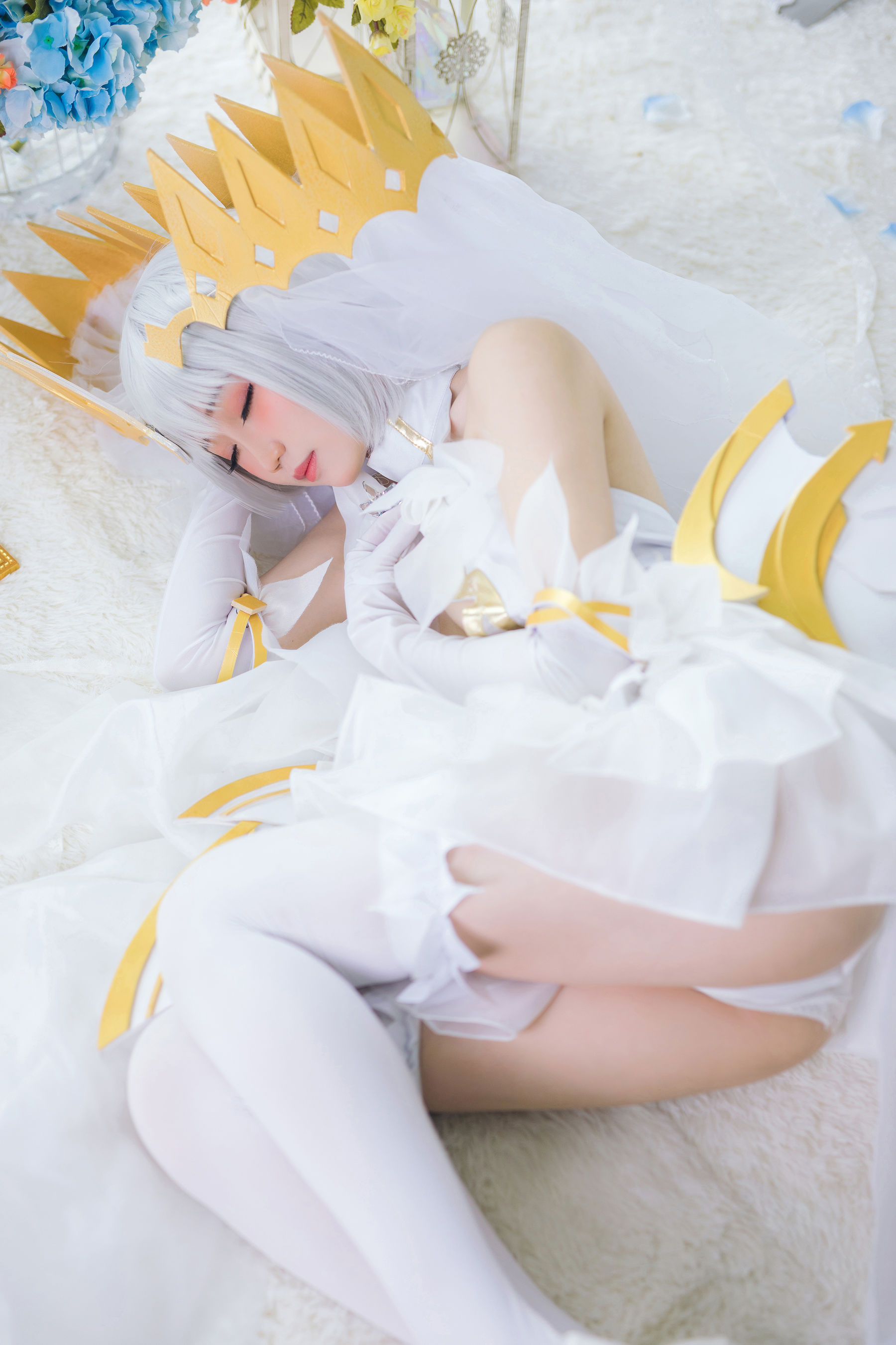 [福利COS] 焖焖碳 - 鸢一折纸灵衣