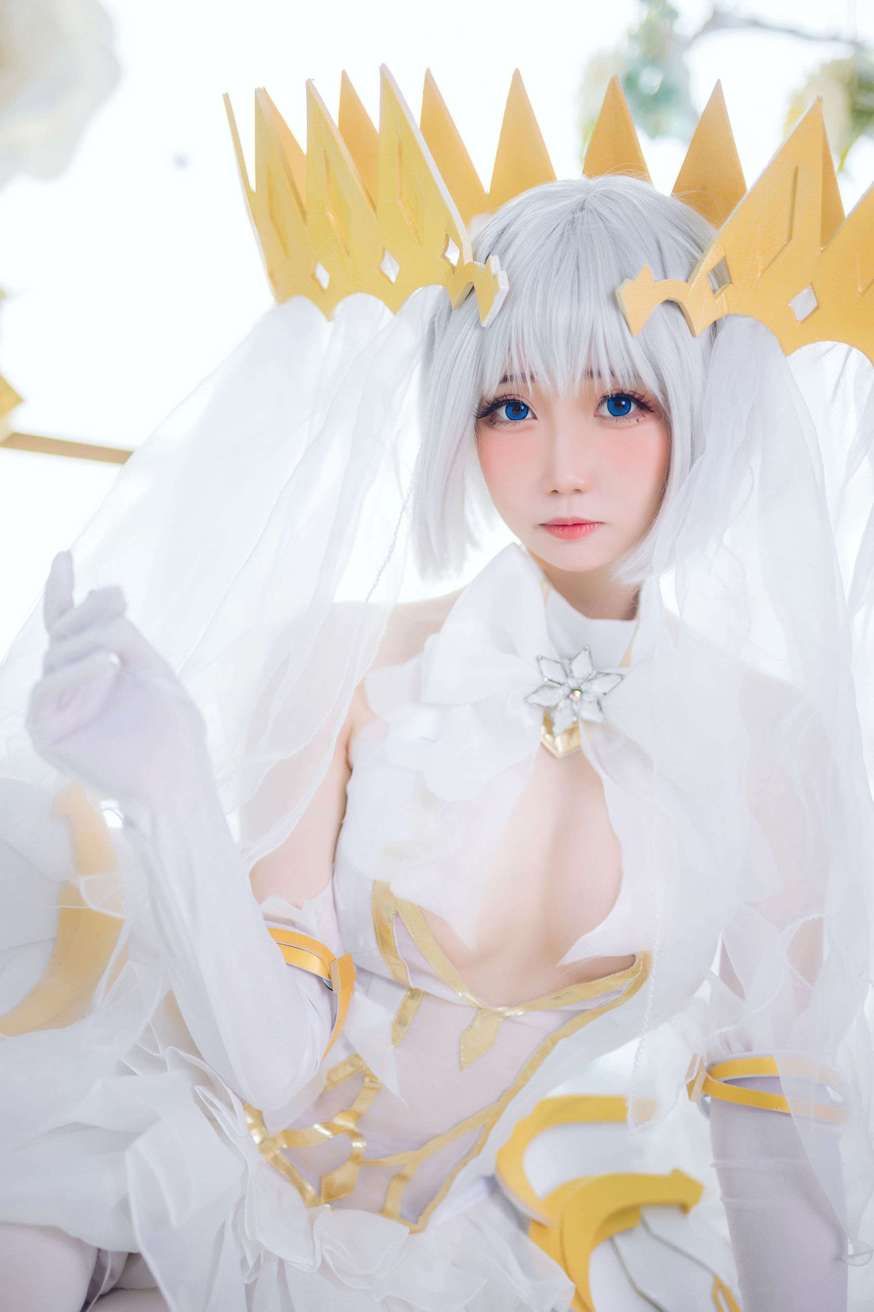 [福利COS] 焖焖碳 - 鸢一折纸灵衣