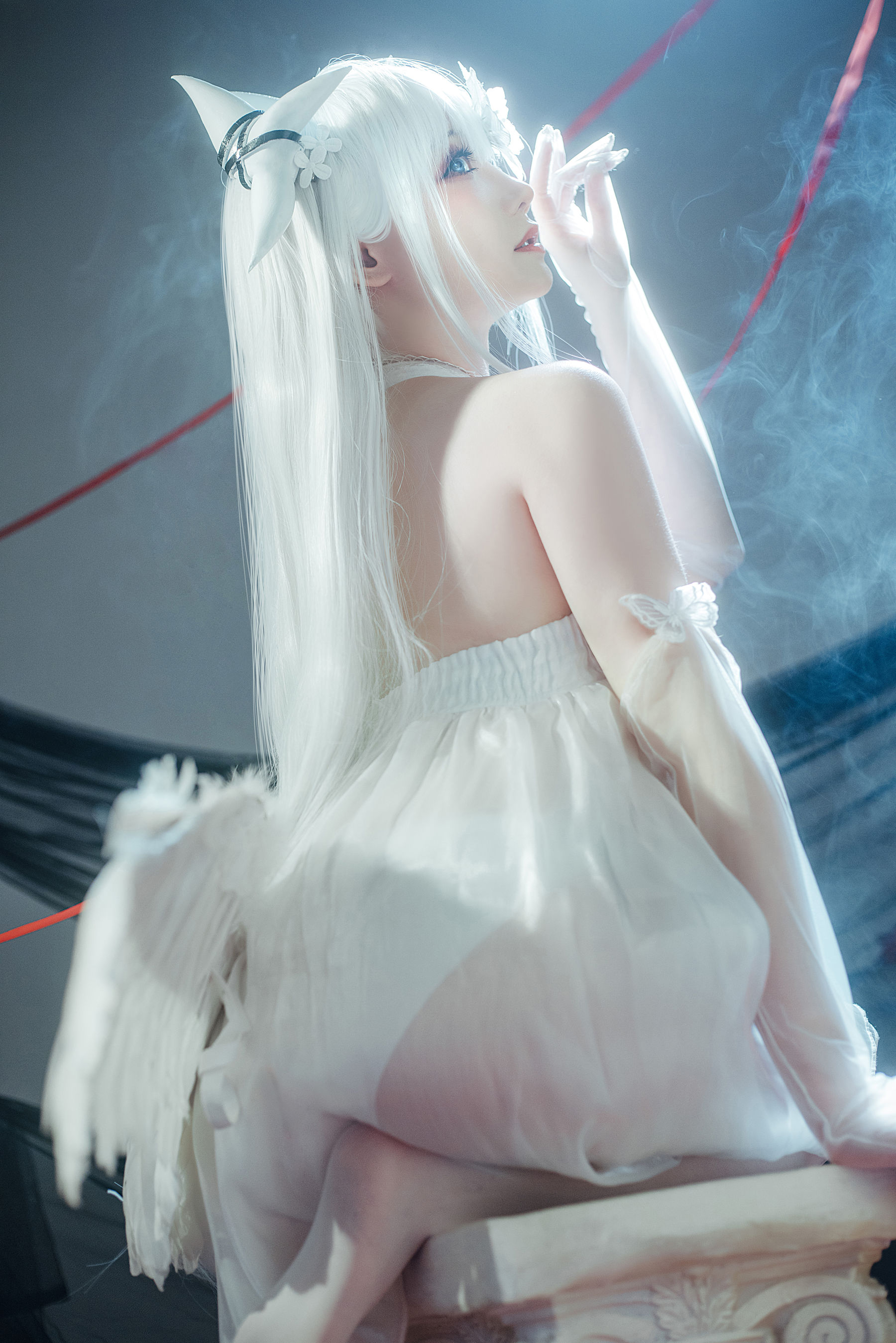[福利COS] 焖焖碳&Tomoyo酱 - 碧蓝航线 埃姆登 双黑白夜之主