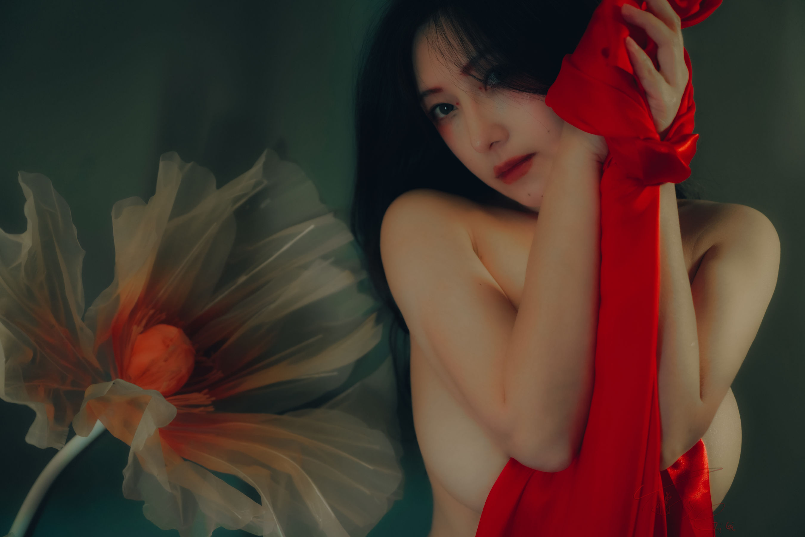 [福利COS] 网络红人樱晚gigi - 春.染