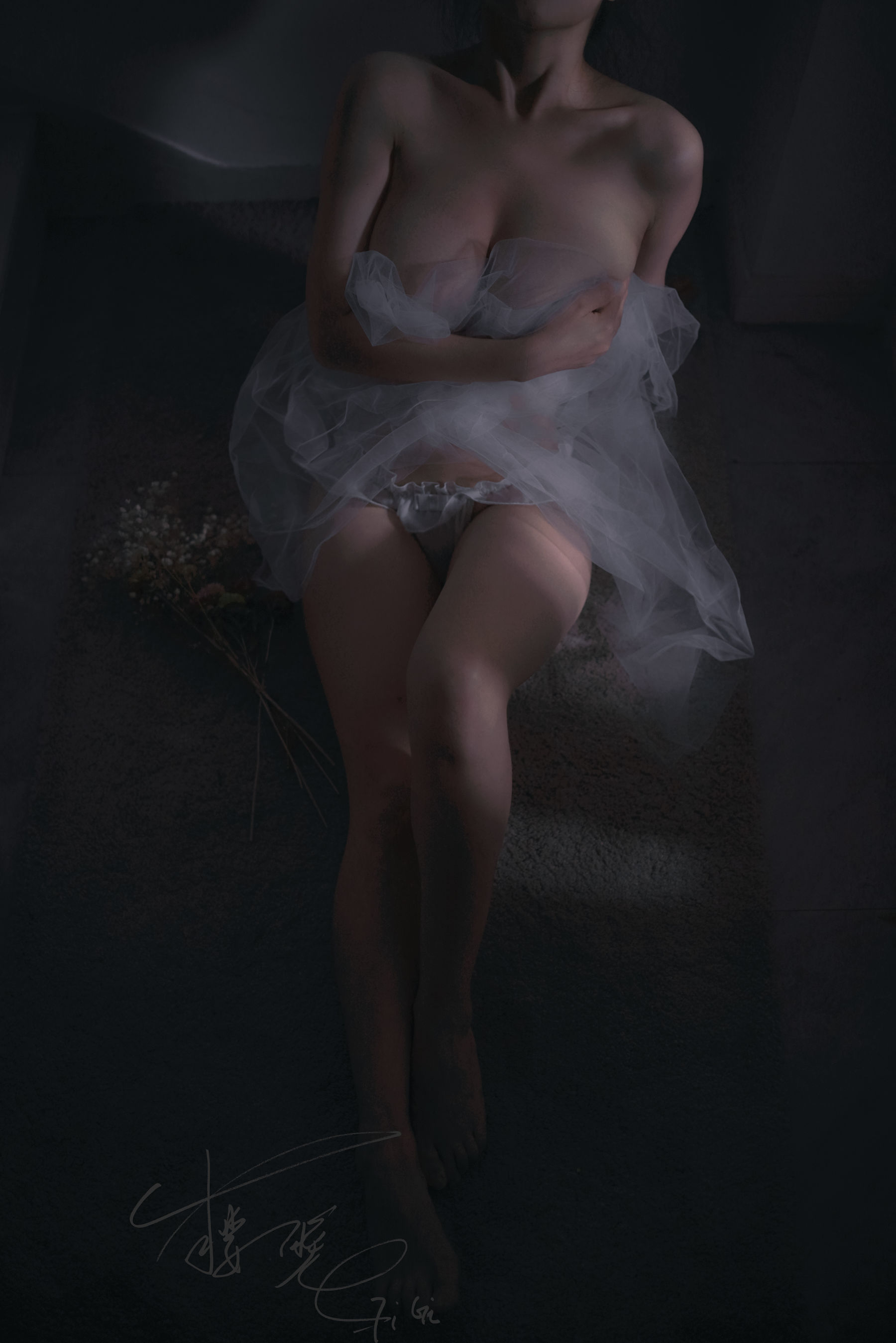 [福利COS] 网络红人樱晚gigi - 月光