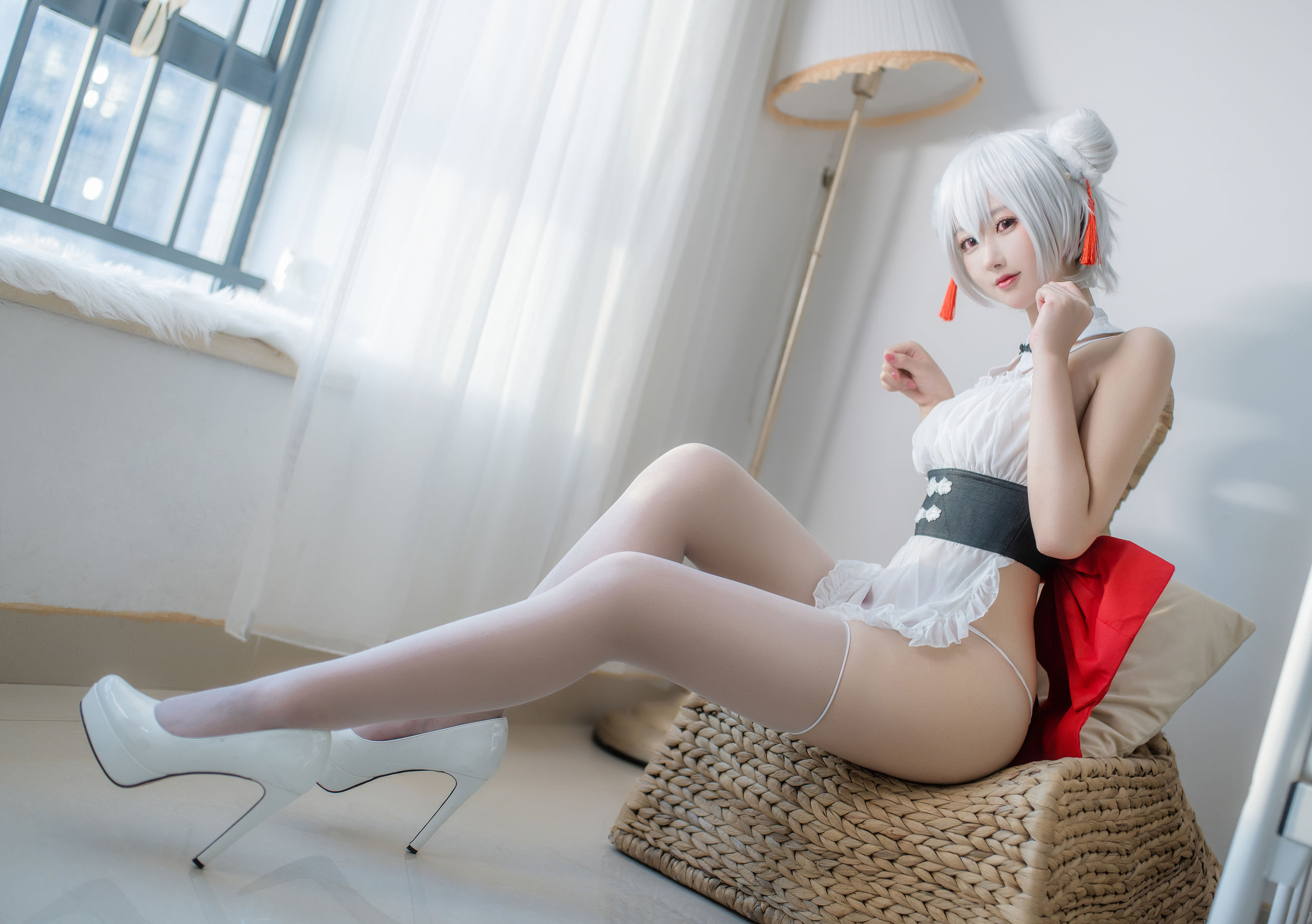 [福利COS] 羽生三未图集 - 中華厨娘