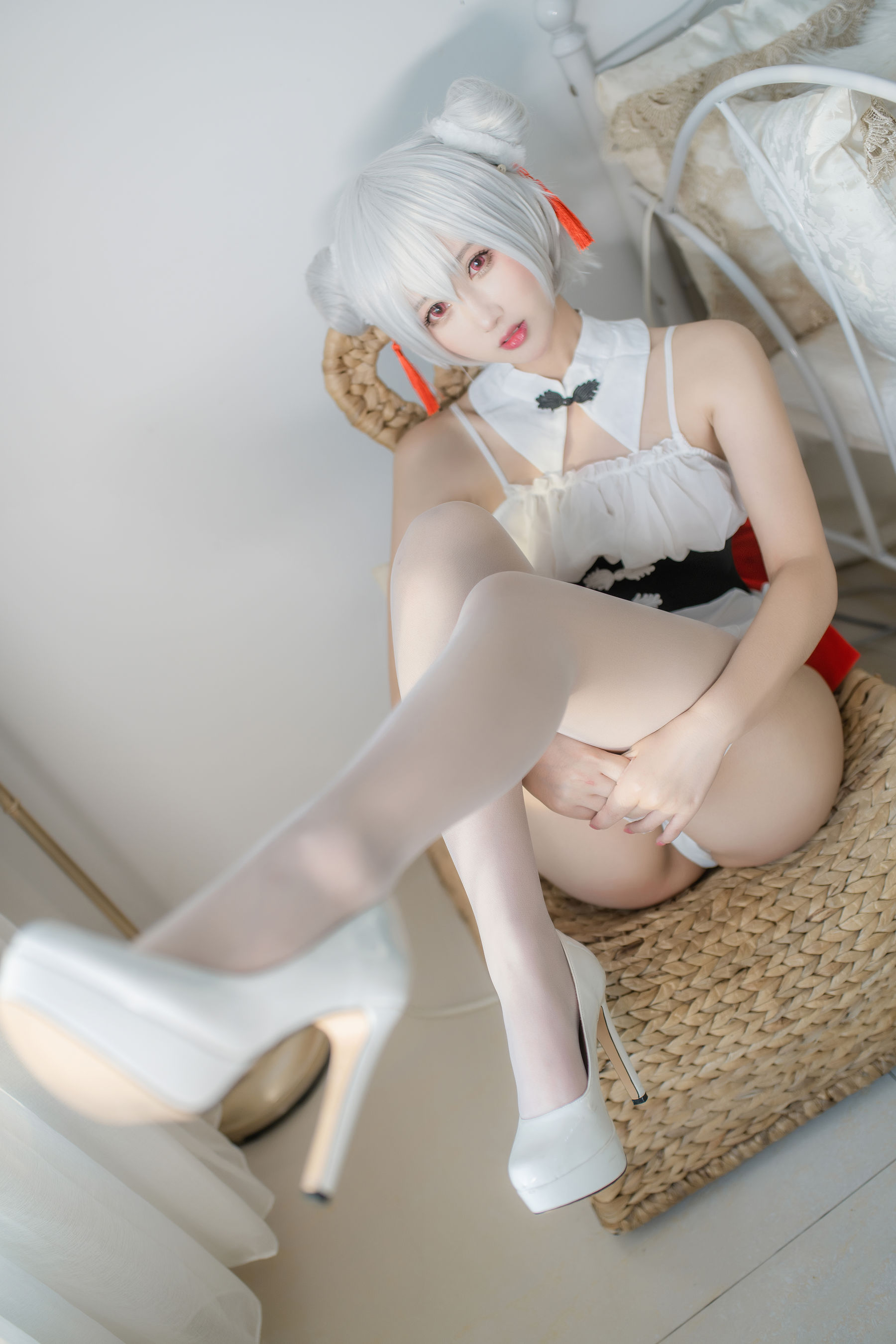 [福利COS] 羽生三未图集 - 中華厨娘