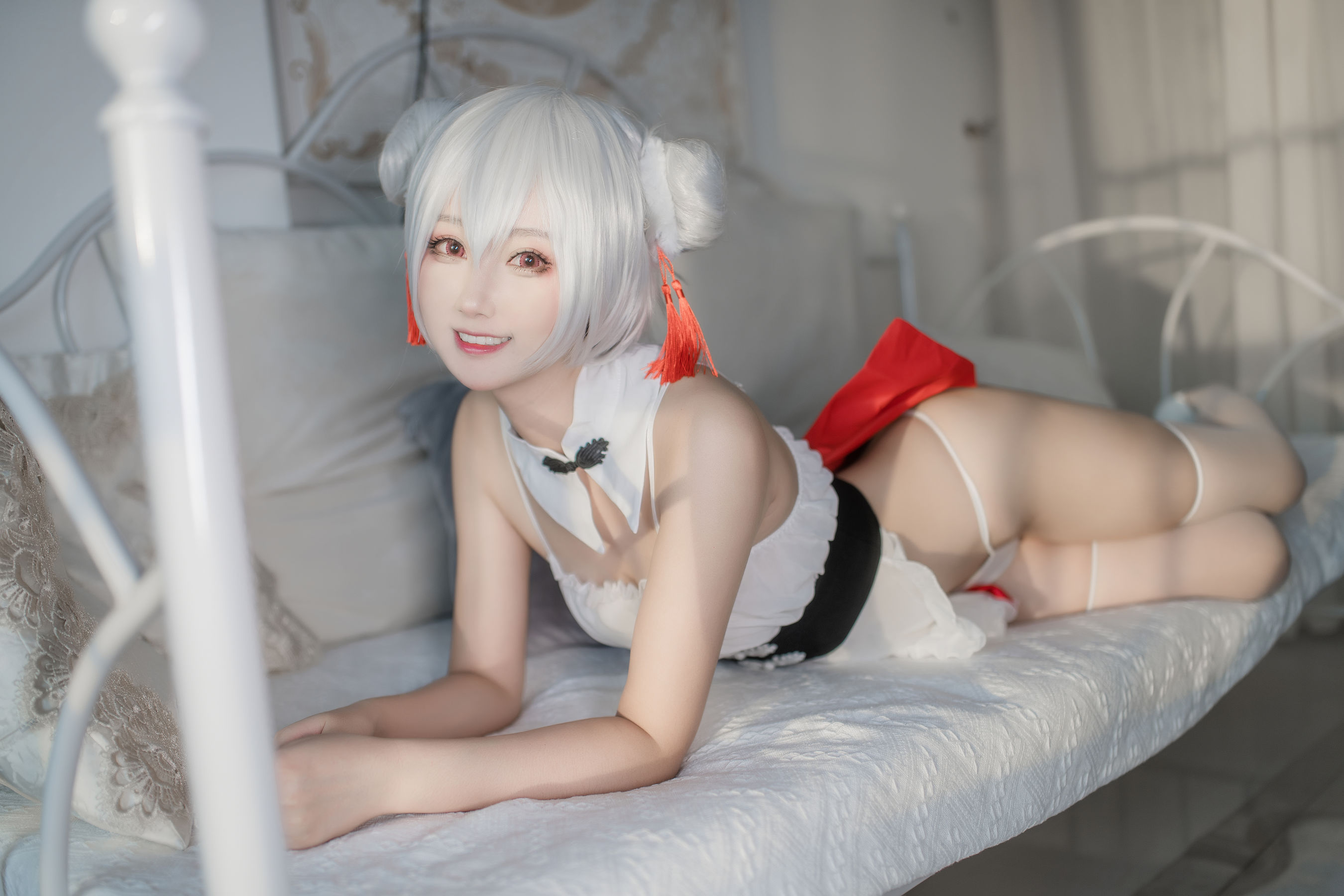 [福利COS] 羽生三未图集 - 中華厨娘