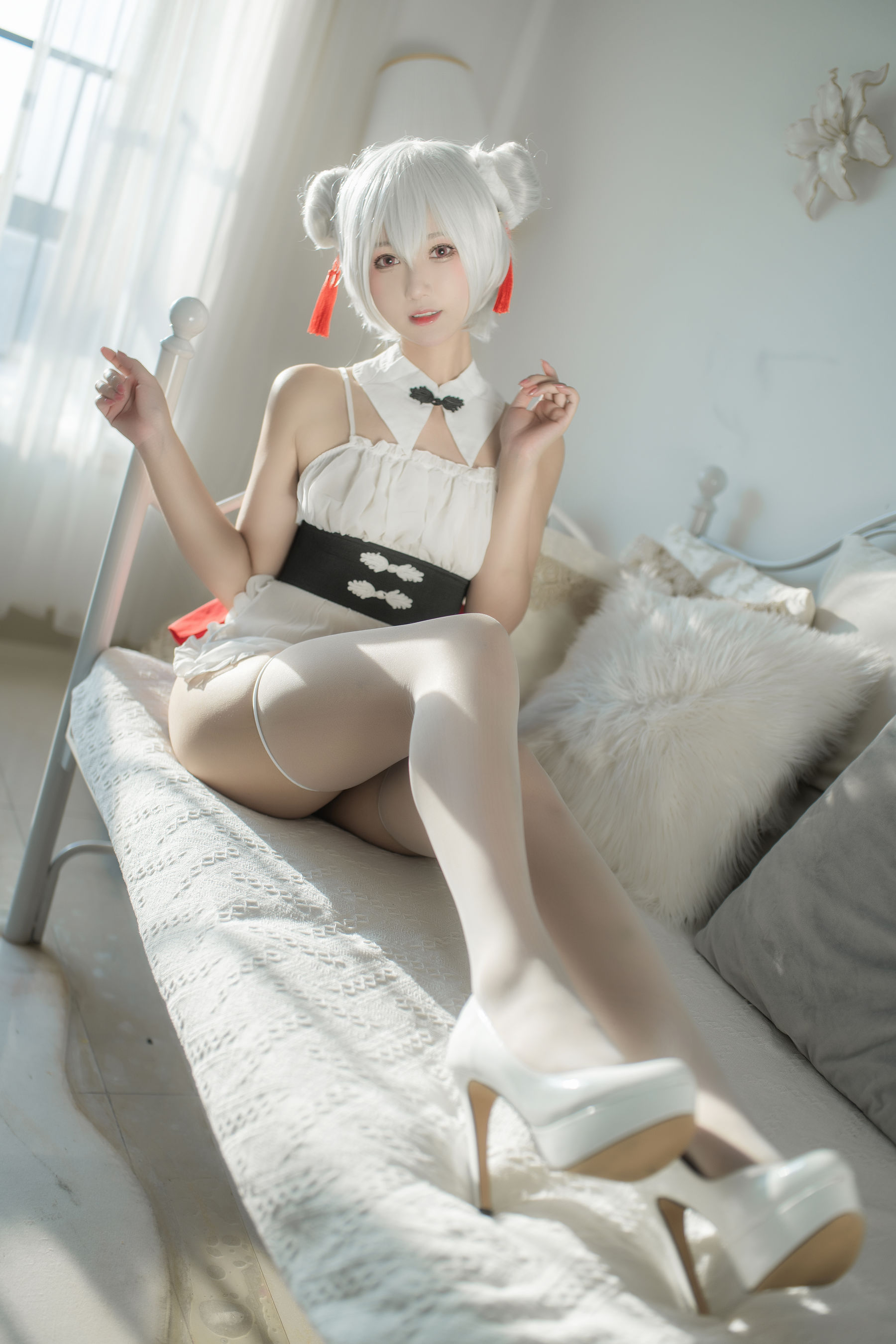 [福利COS] 羽生三未图集 - 中華厨娘
