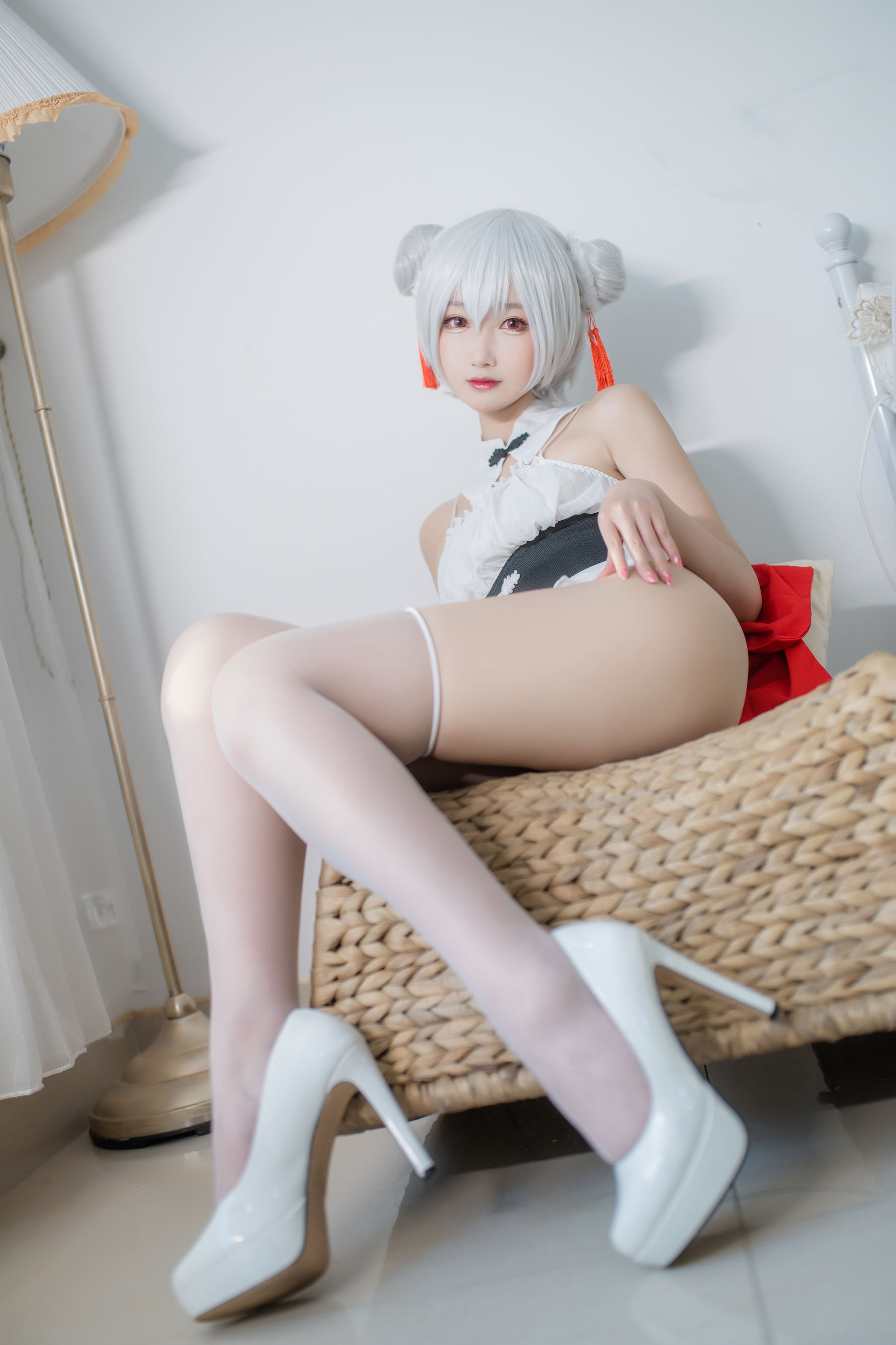 [福利COS] 羽生三未图集 - 中華厨娘