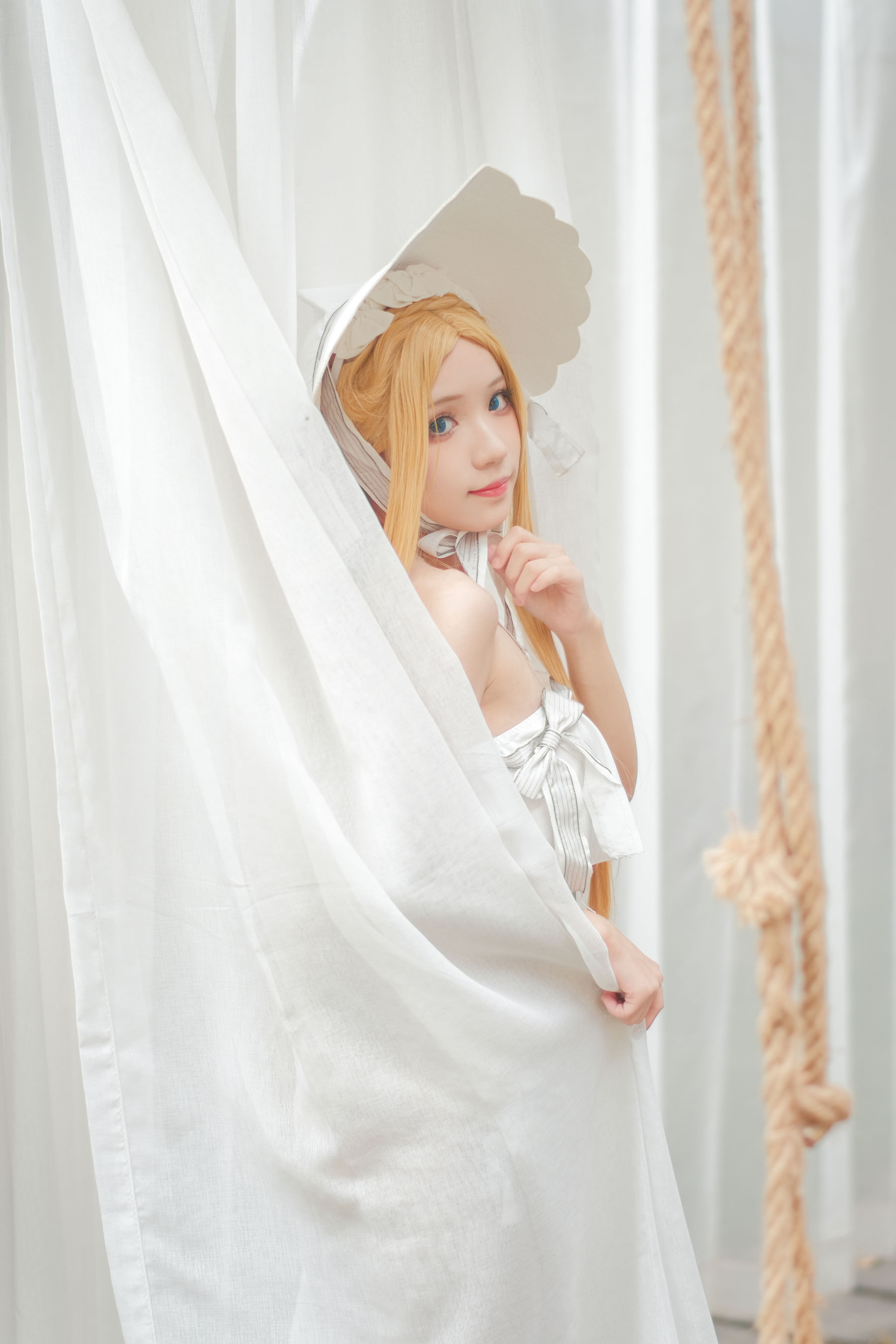 [福利COS] 花柒Hana - 阿比泳装