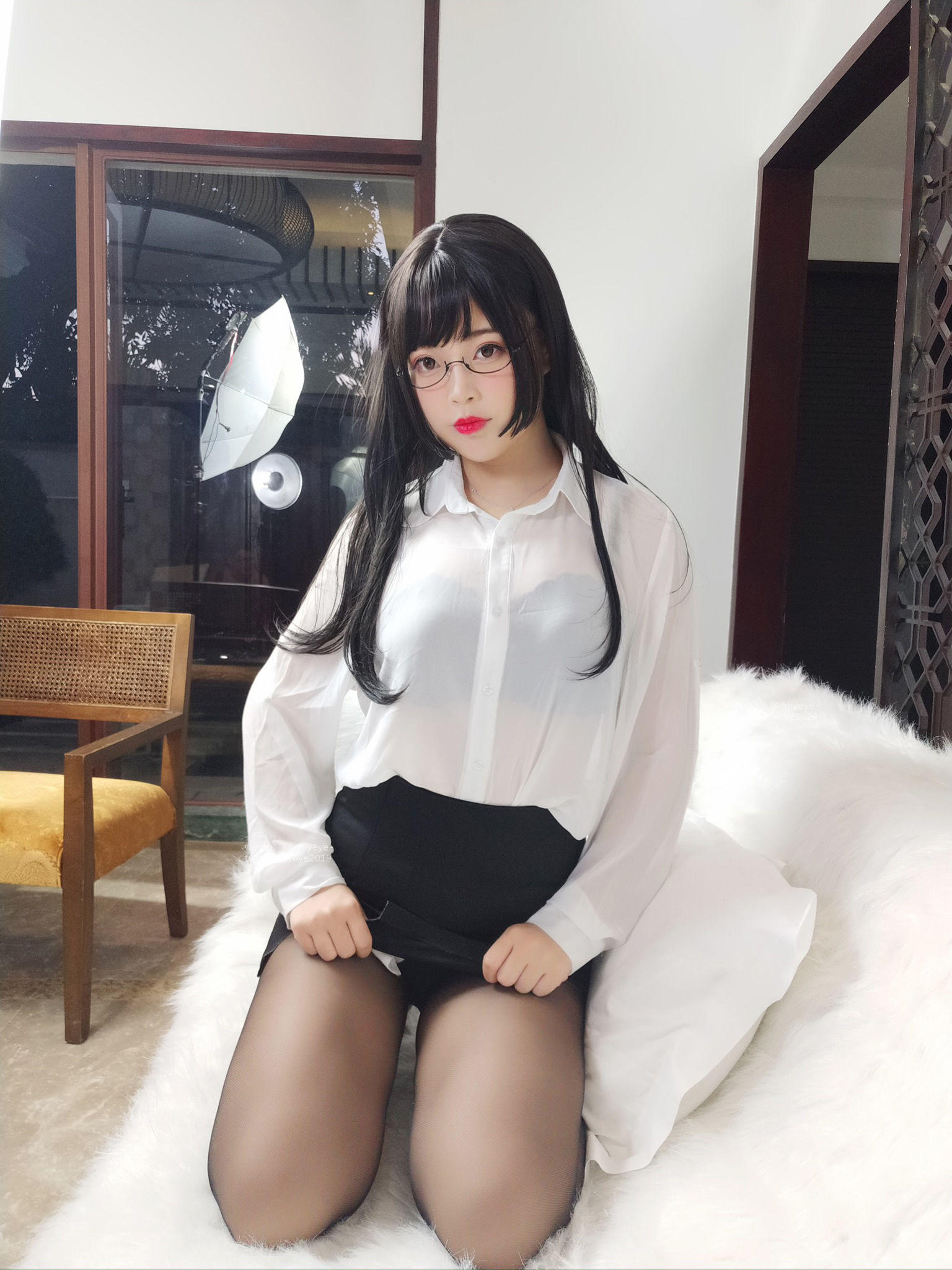 [福利COS] 萌系小姐姐-白烨-&耶米西奶露 - 家庭教师