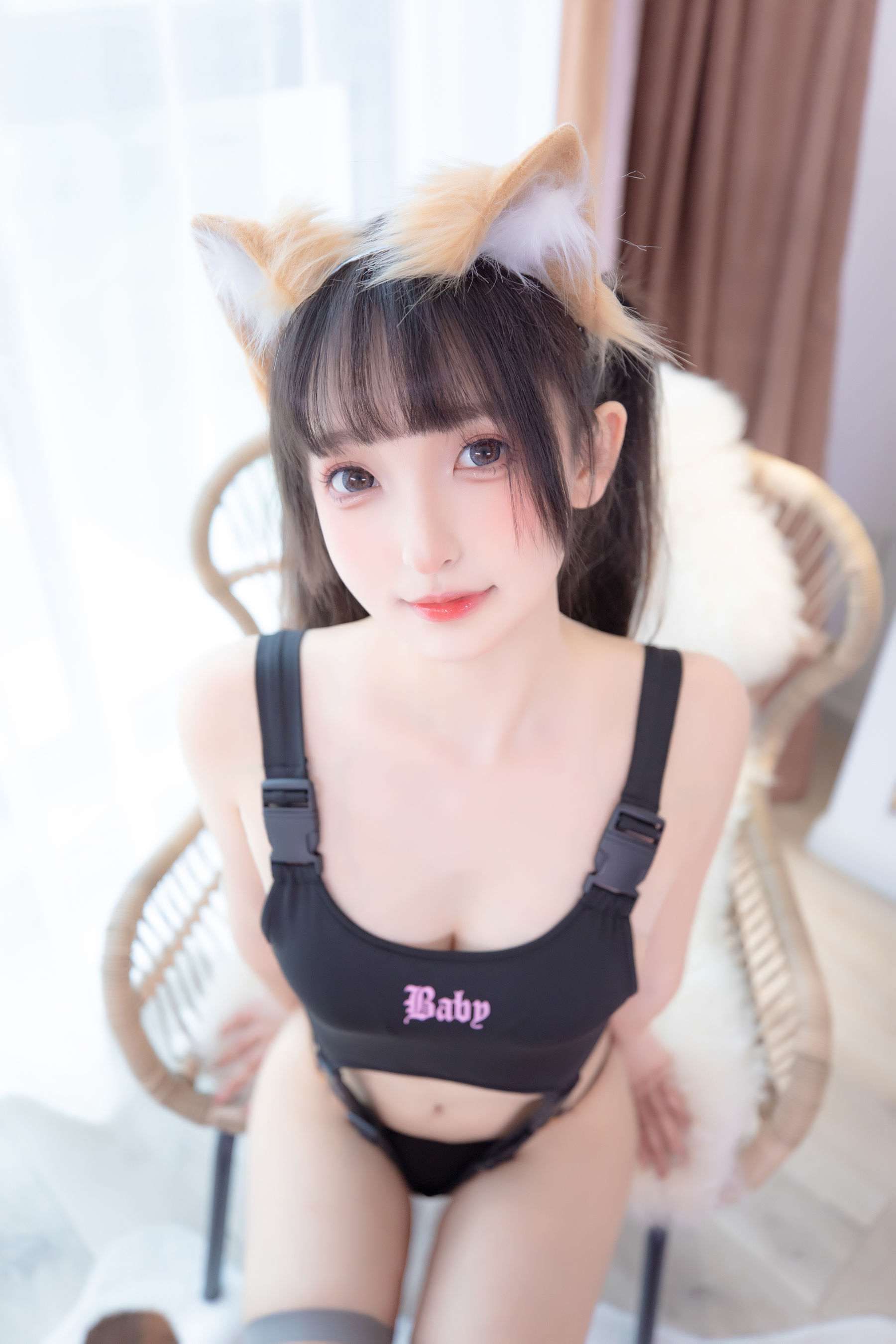 [福利COS] 萝莉神楽板真冬 之机能天使