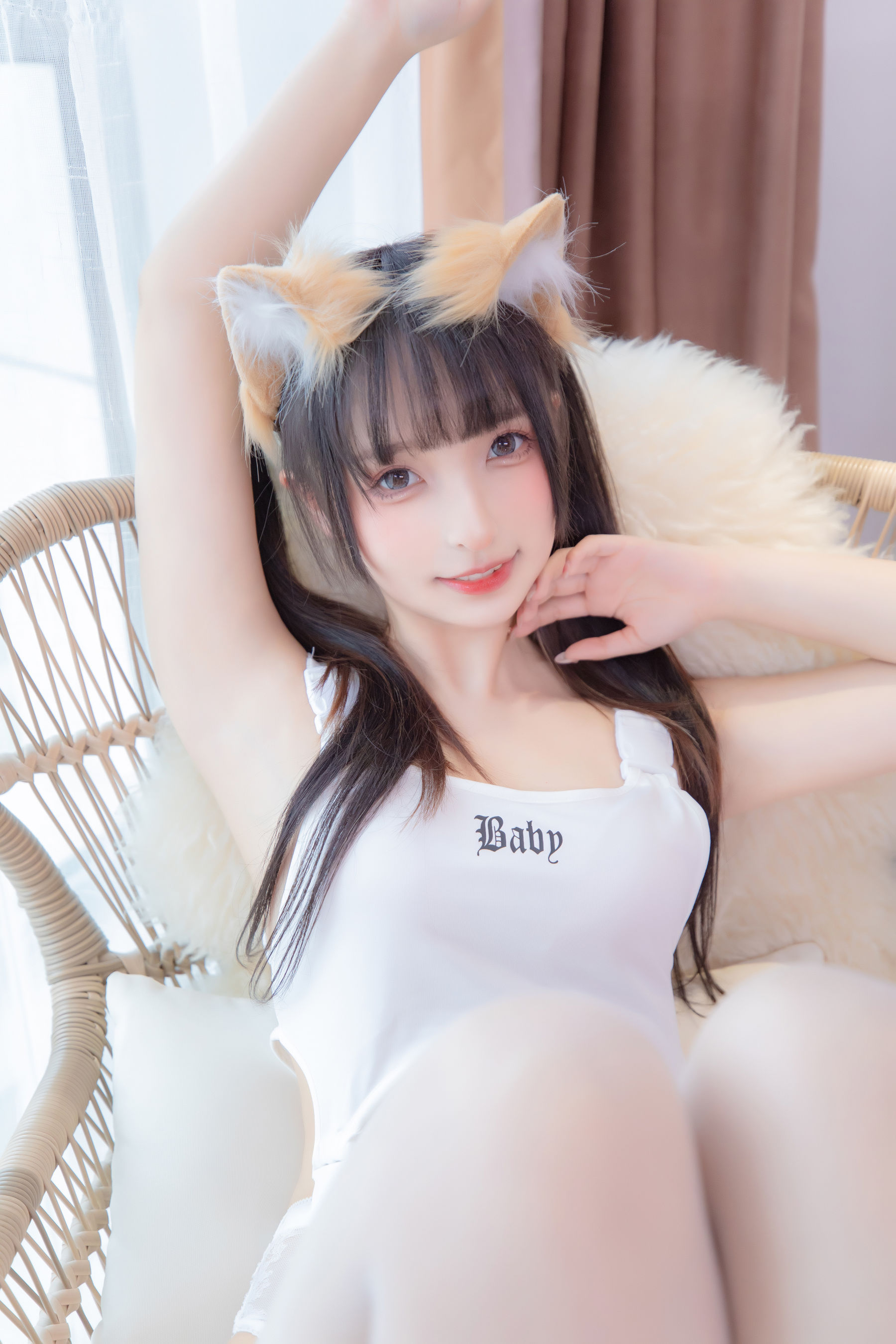 [福利COS] 萝莉神楽板真冬 之机能天使