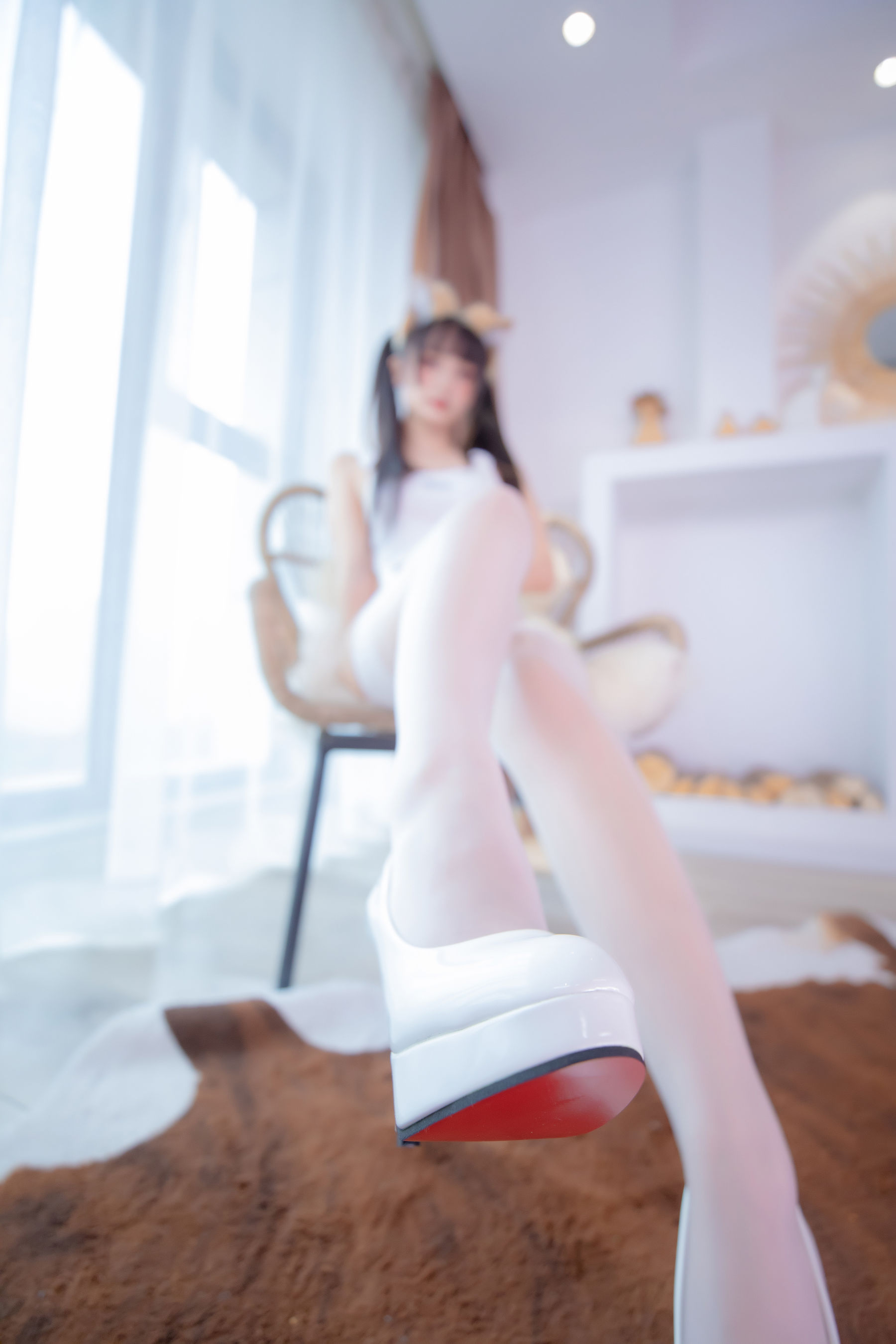 [福利COS] 萝莉神楽板真冬 之机能天使