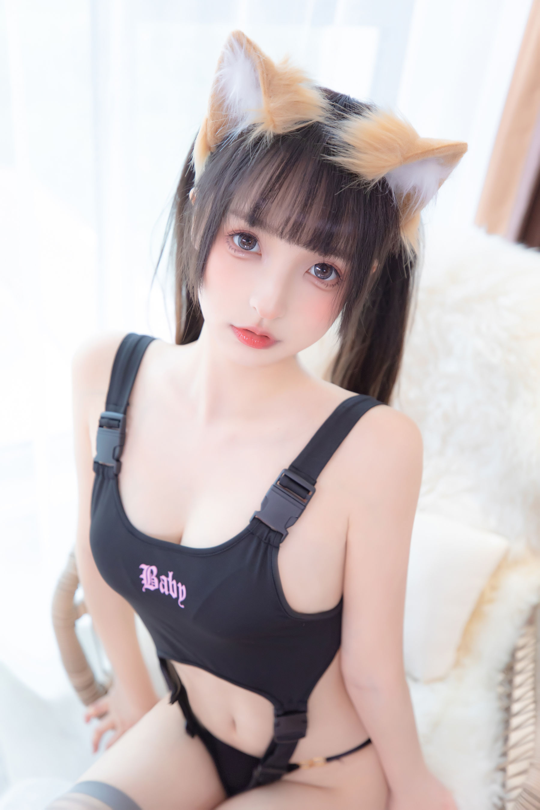 [福利COS] 萝莉神楽板真冬 之机能天使