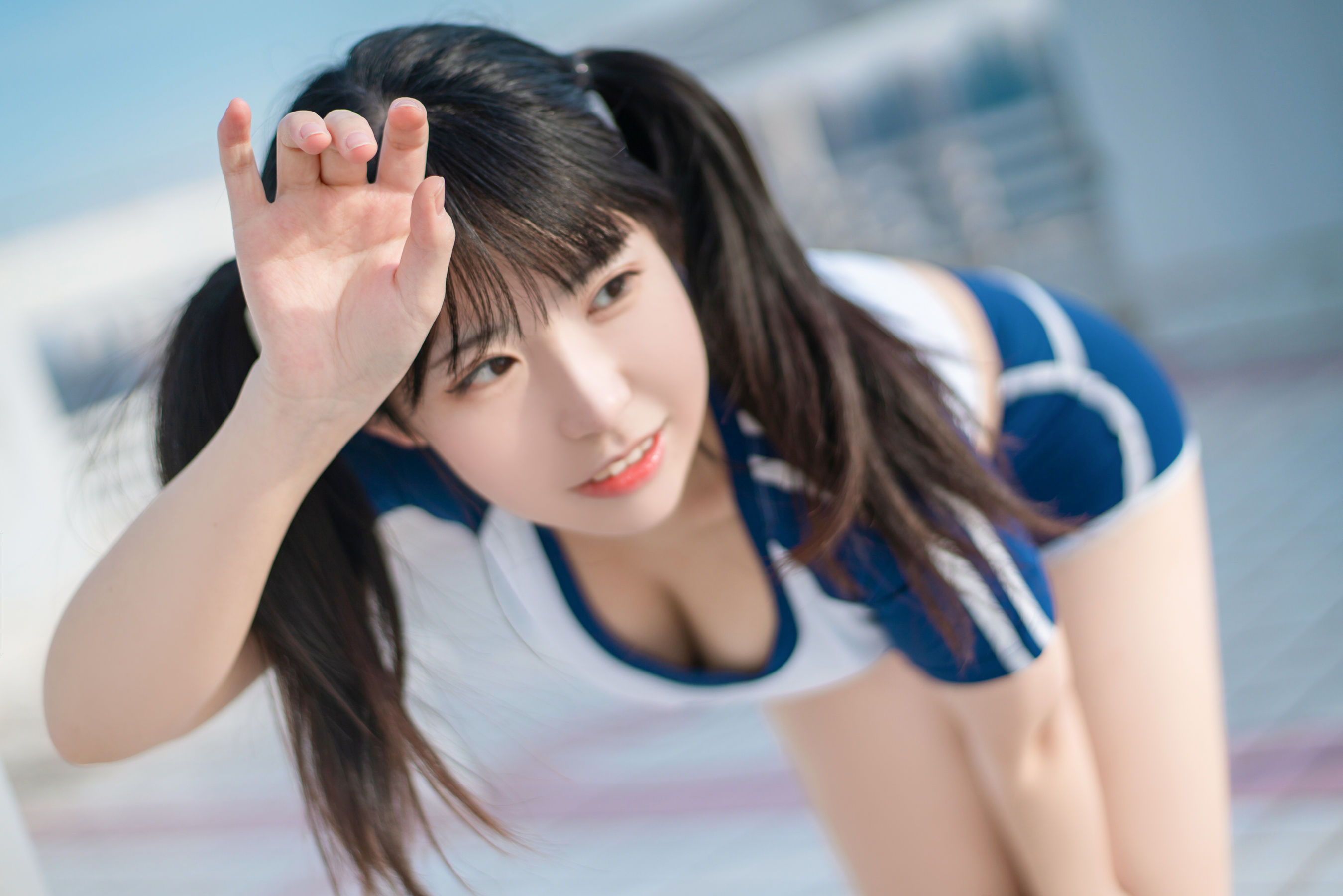 [福利COS] 虎森森 - 体操服