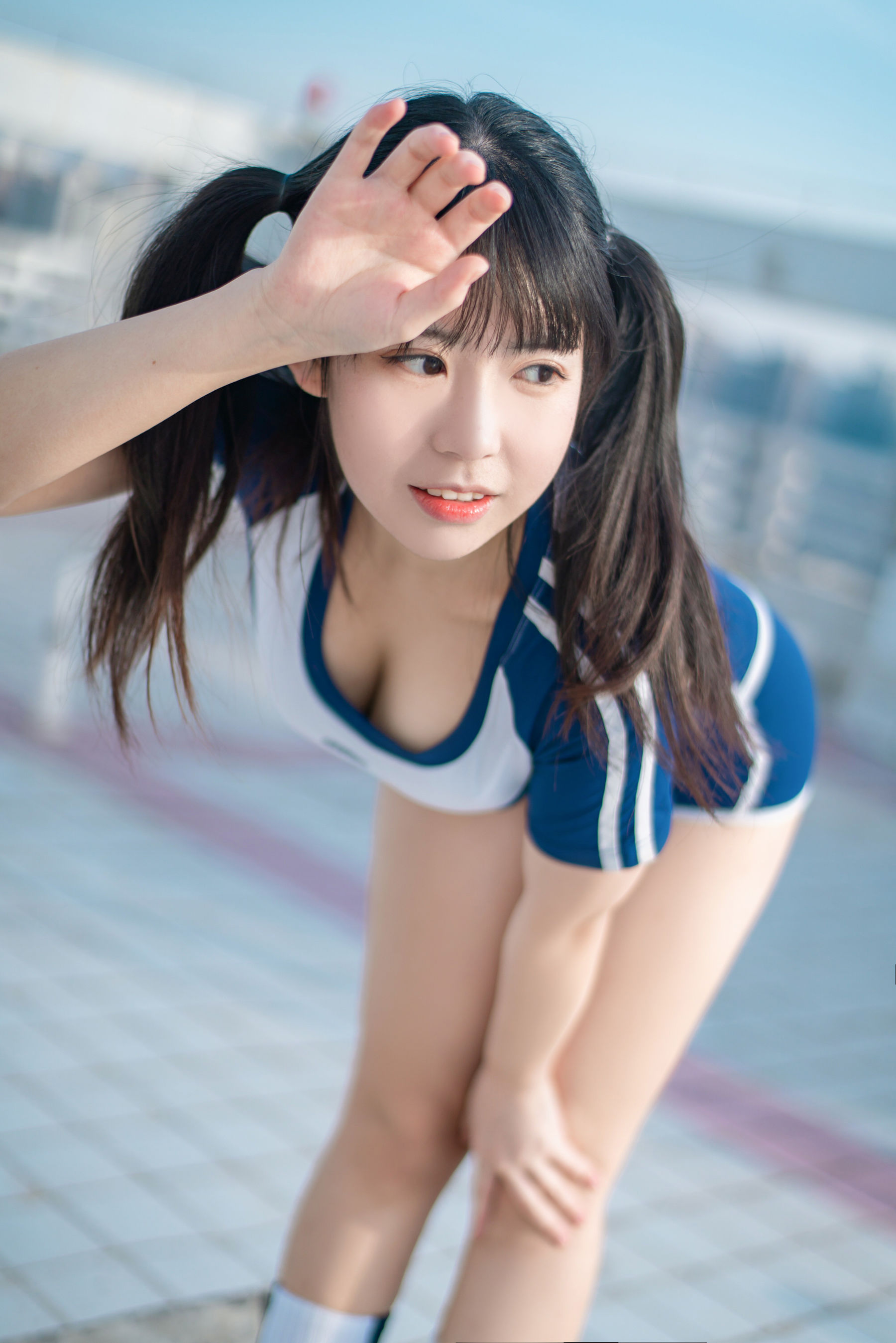 [福利COS] 虎森森 - 体操服