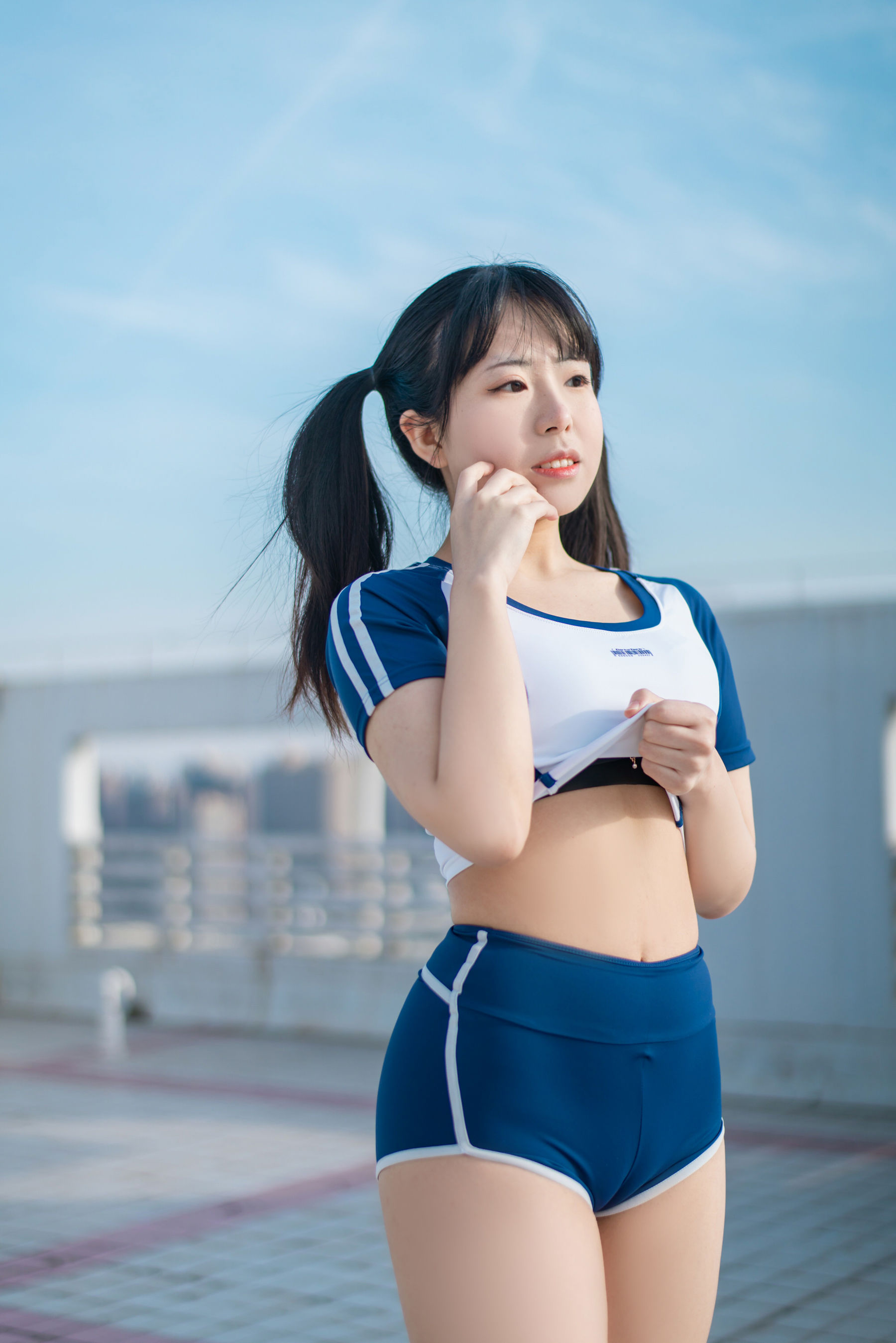 [福利COS] 虎森森 - 体操服