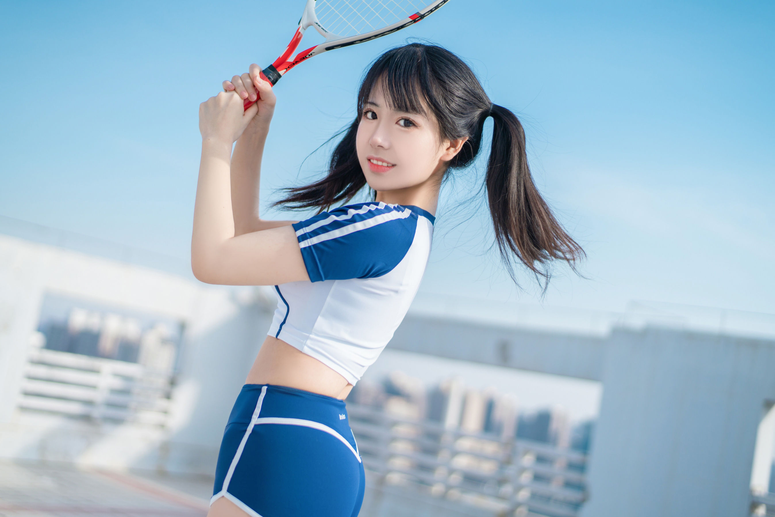 [福利COS] 虎森森 - 体操服