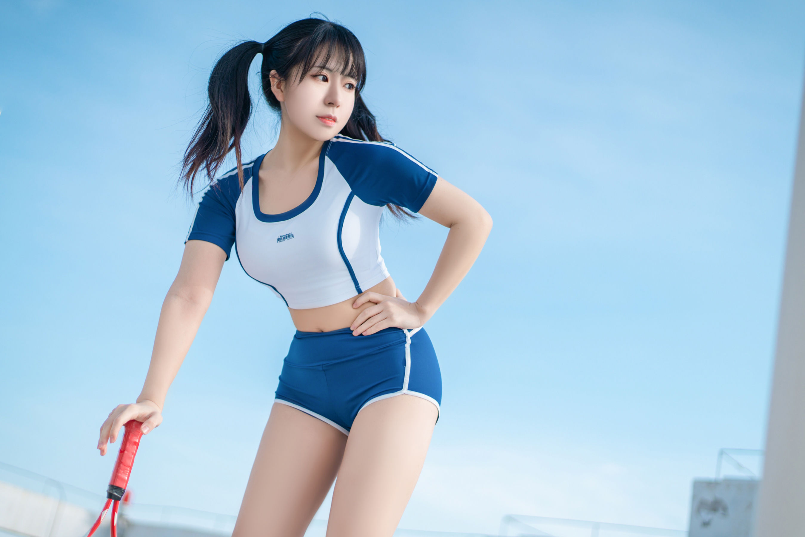 [福利COS] 虎森森 - 体操服