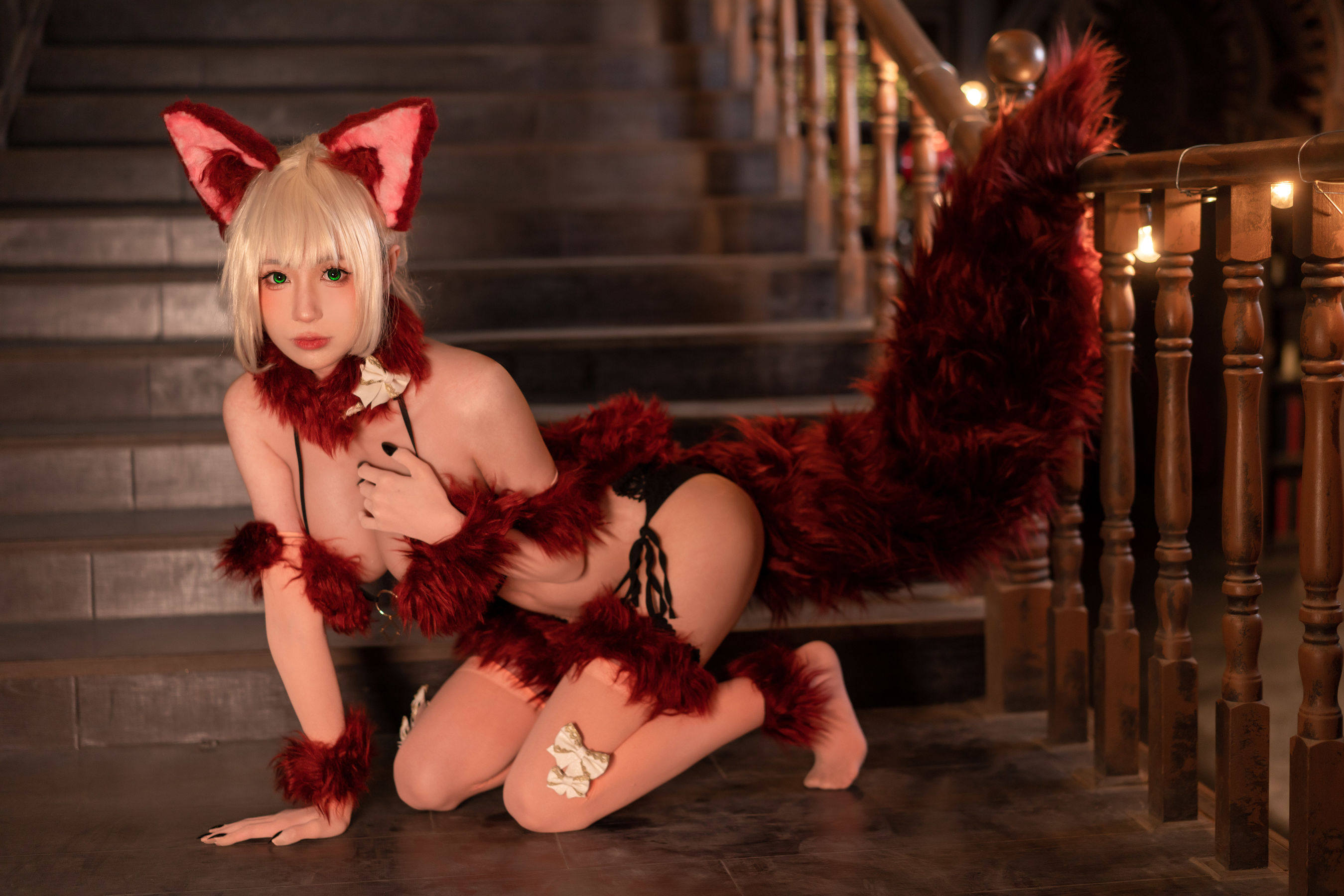 [福利COS] 西园寺南歌写真 - 野兽尼禄