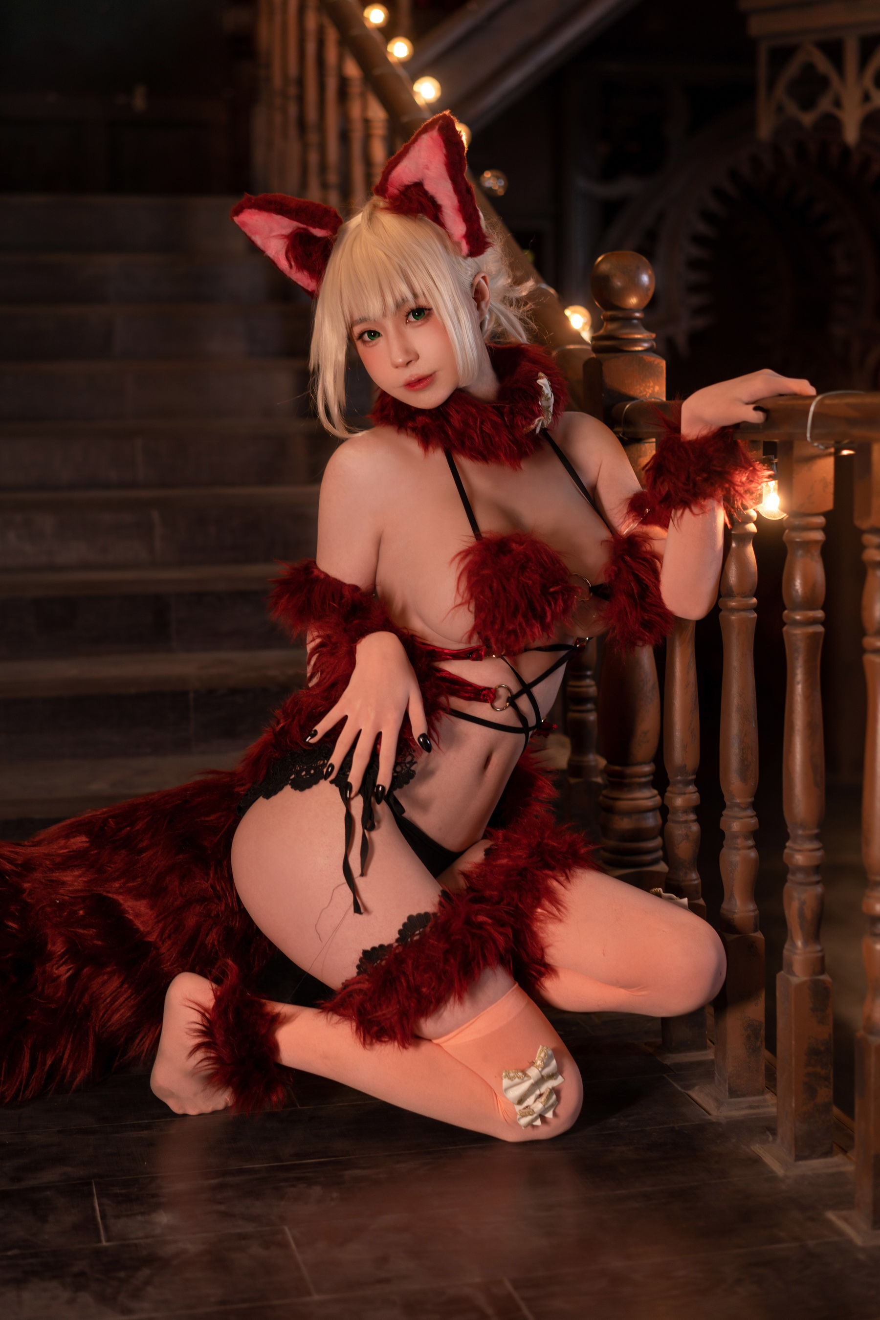 [福利COS] 西园寺南歌写真 - 野兽尼禄