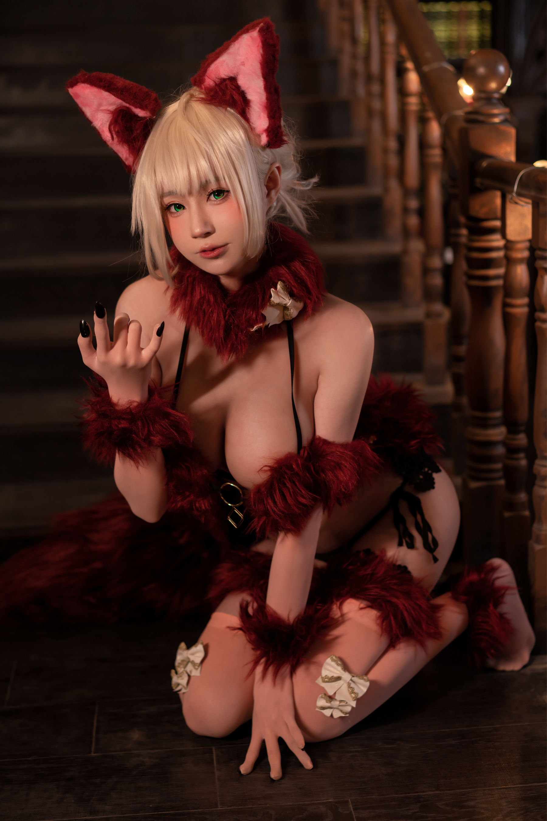 [福利COS] 西园寺南歌写真 - 野兽尼禄