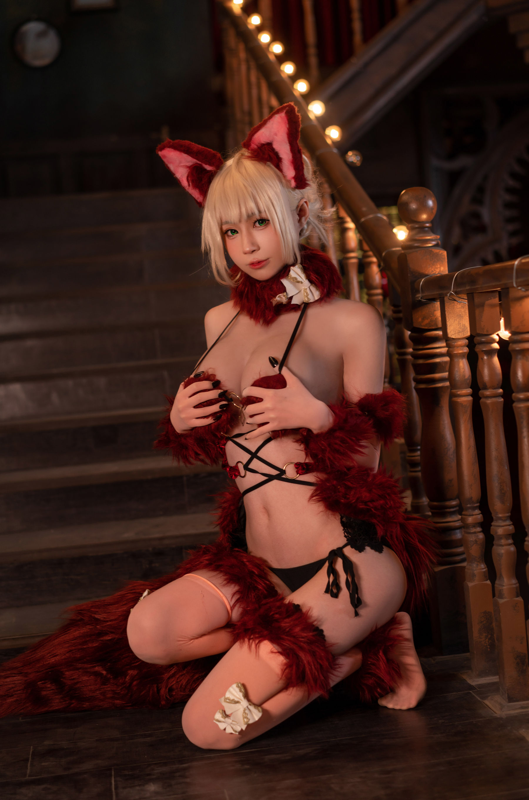 [福利COS] 西园寺南歌写真 - 野兽尼禄