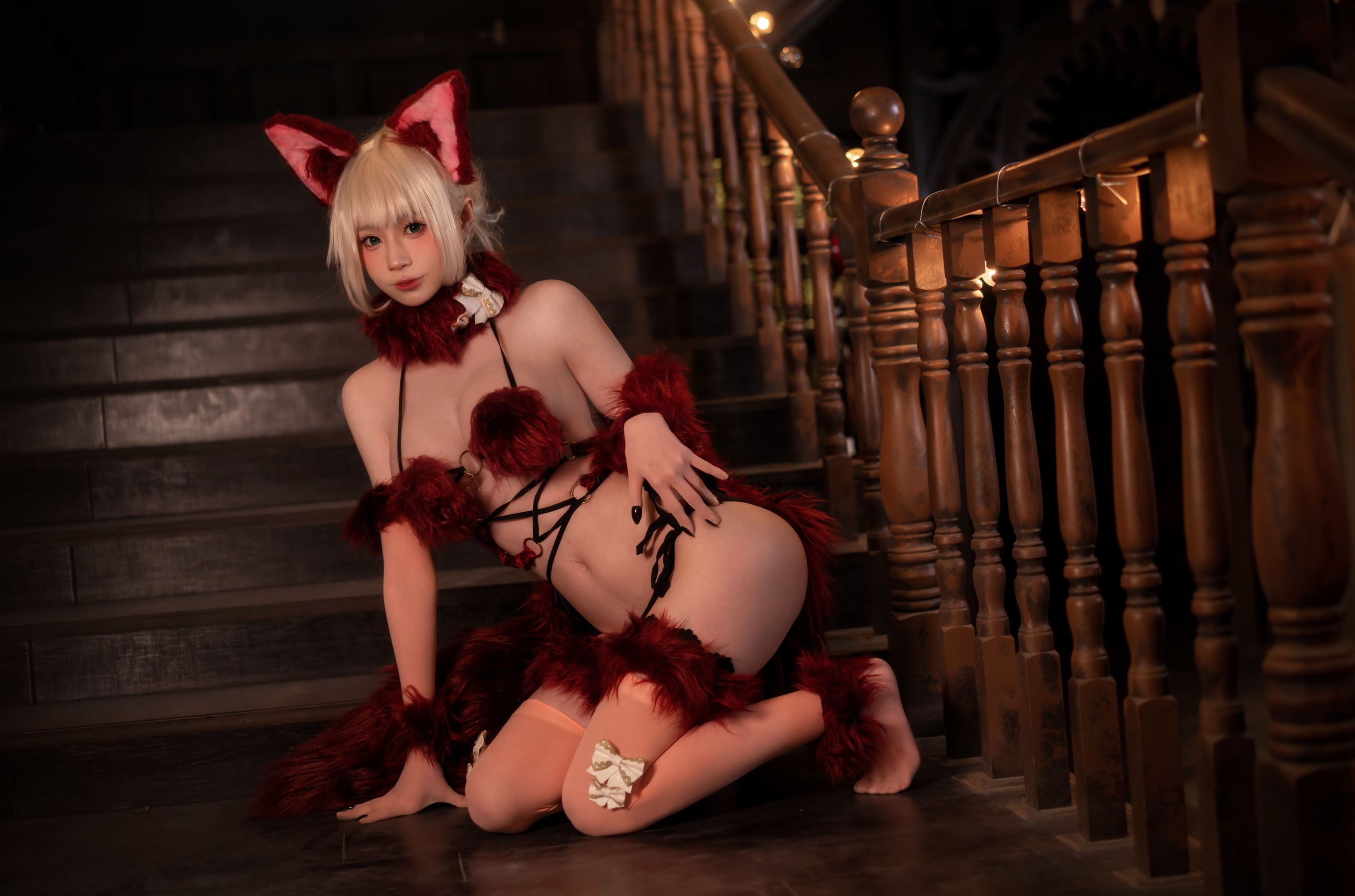 [福利COS] 西园寺南歌写真 - 野兽尼禄