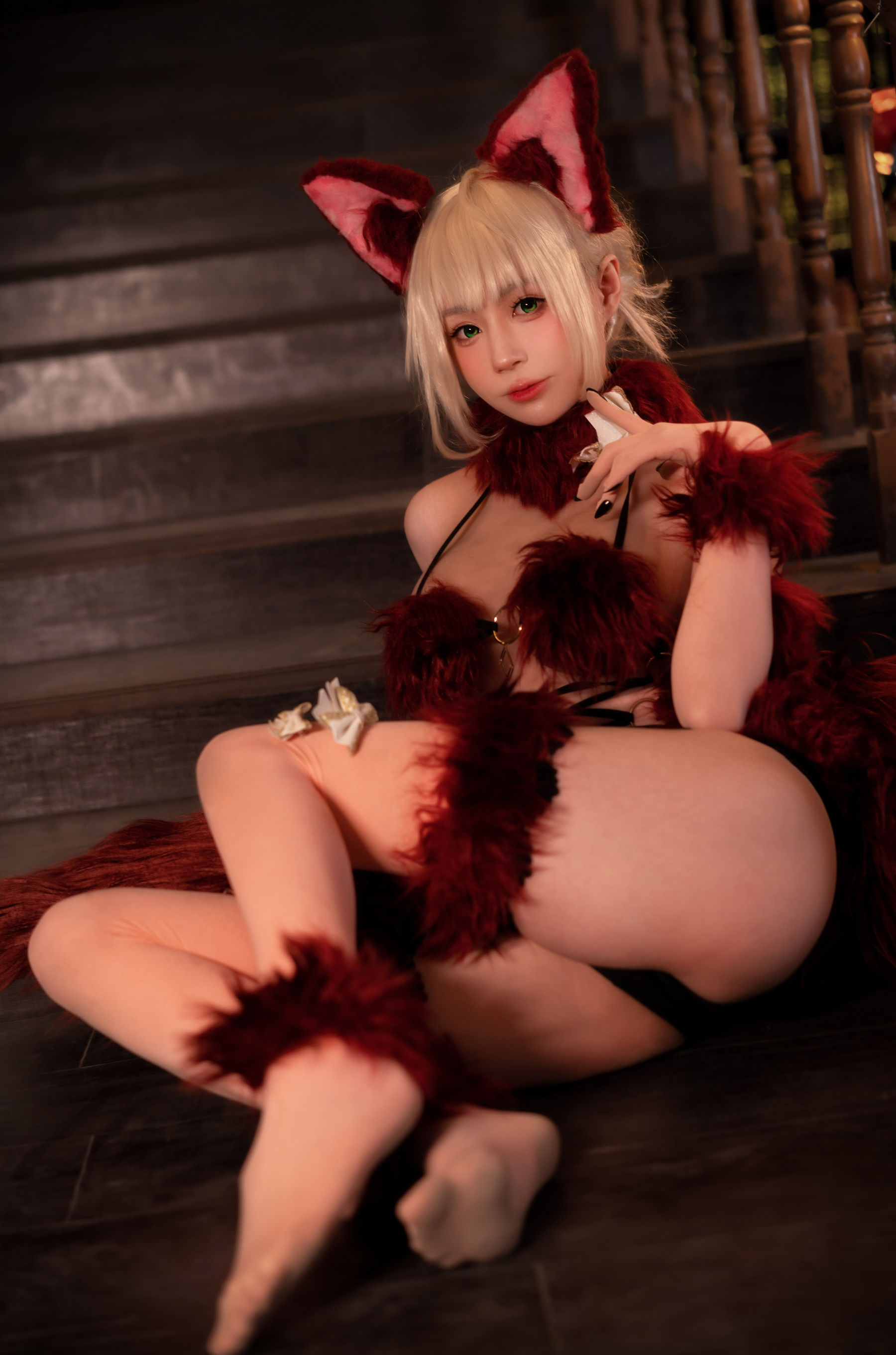 [福利COS] 西园寺南歌写真 - 野兽尼禄