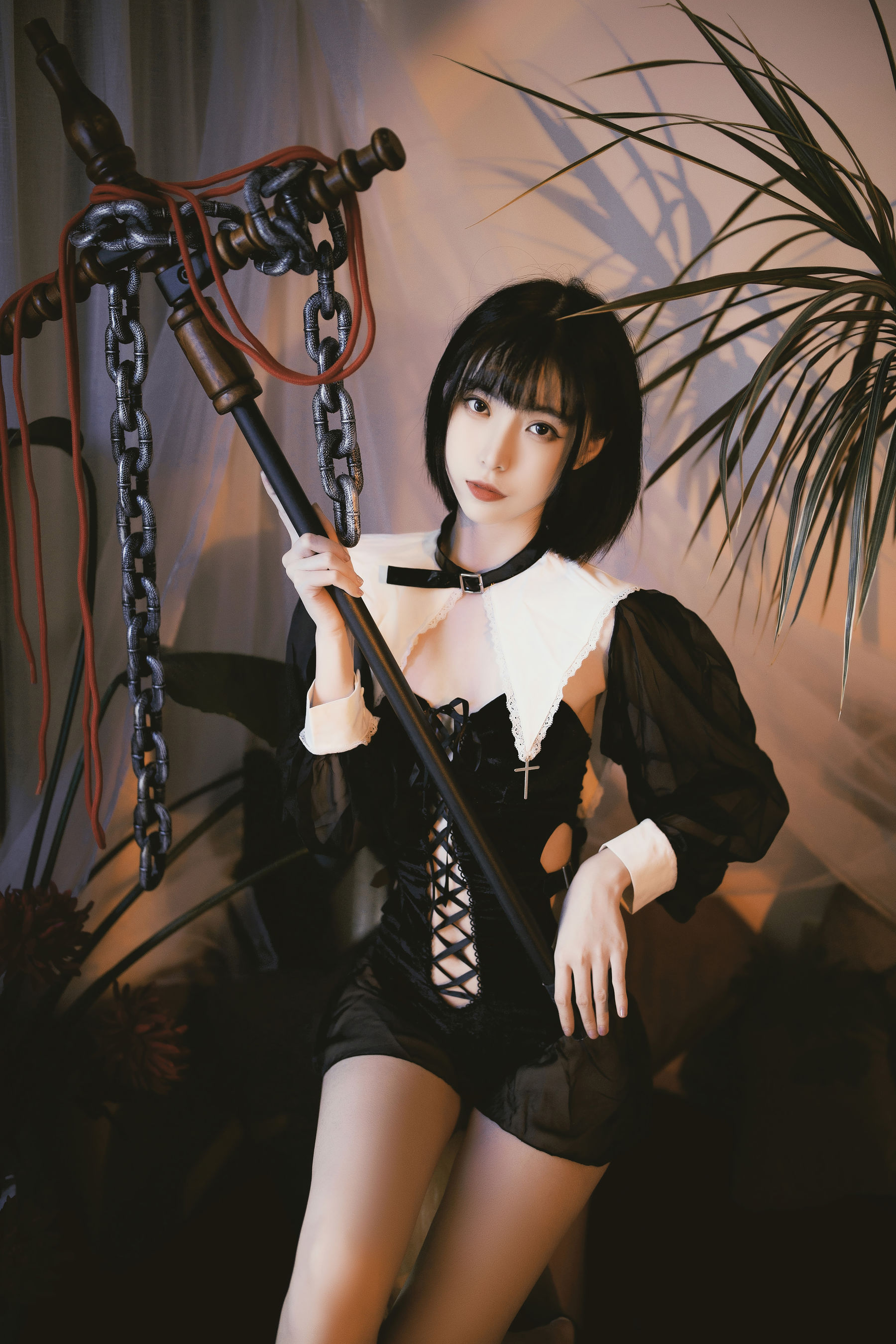 [福利COS] 许岚(叁月life) - 修女创作