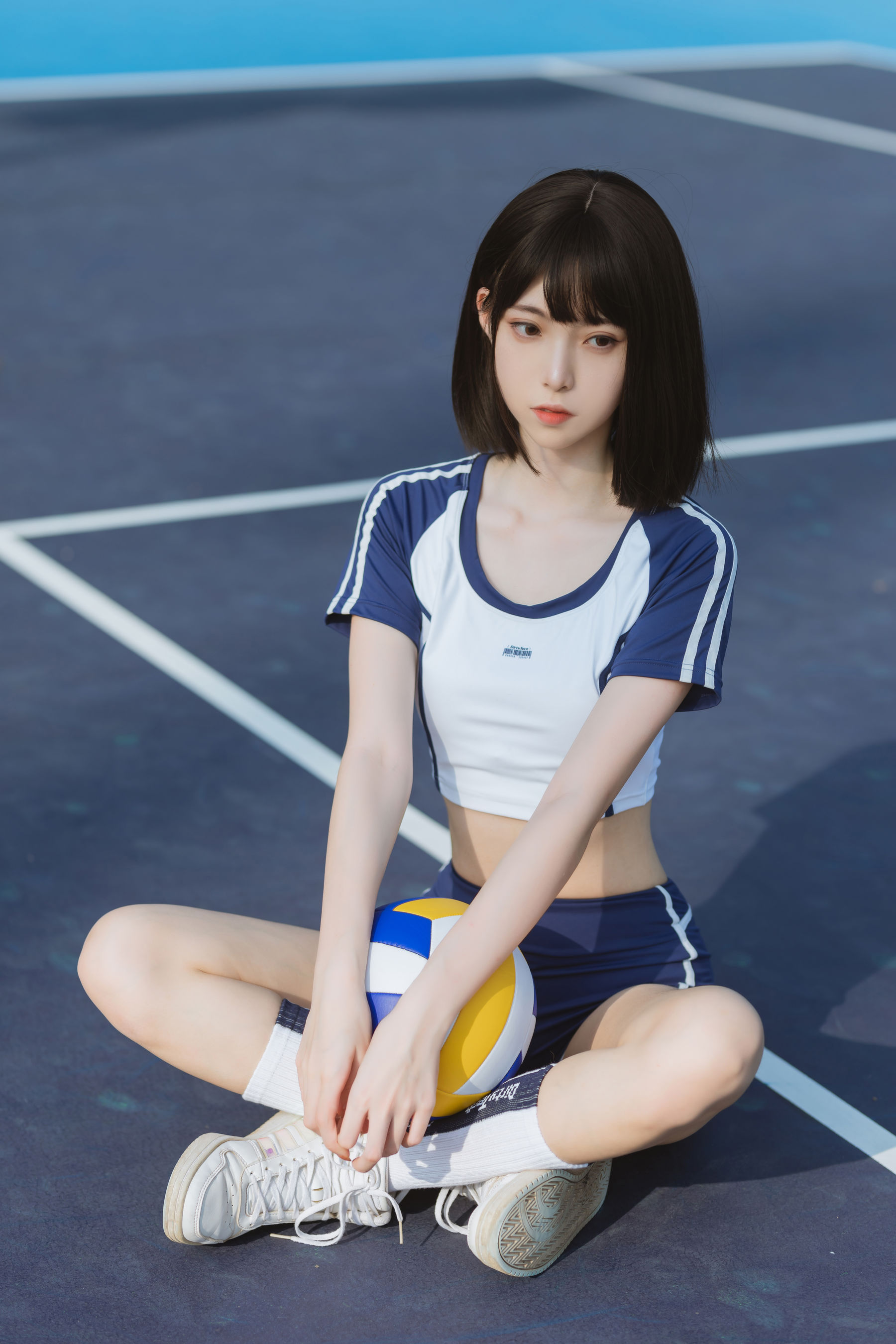 [福利COS] 许岚(叁月life) - 夏日运动服