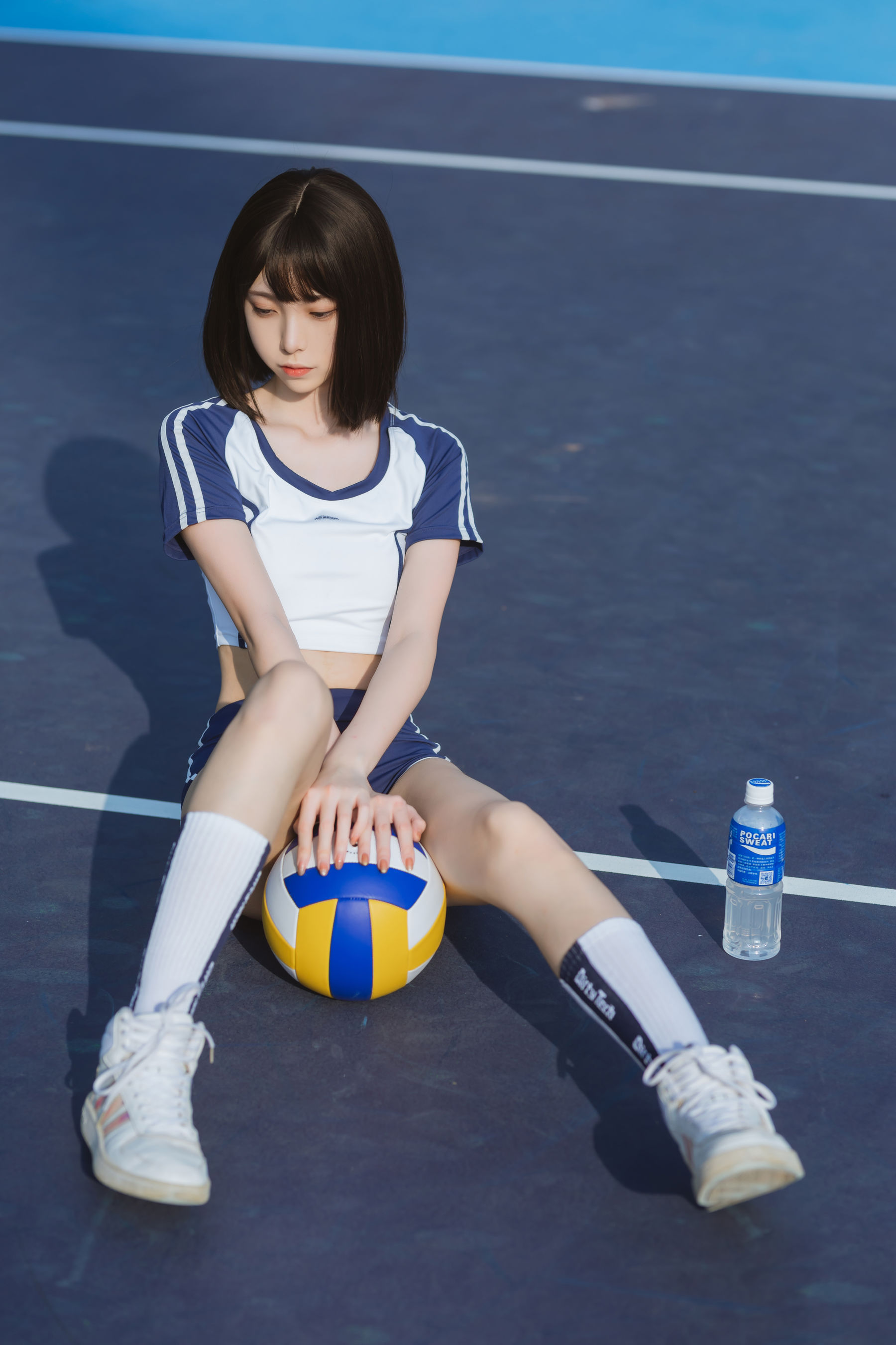 [福利COS] 许岚(叁月life) - 夏日运动服