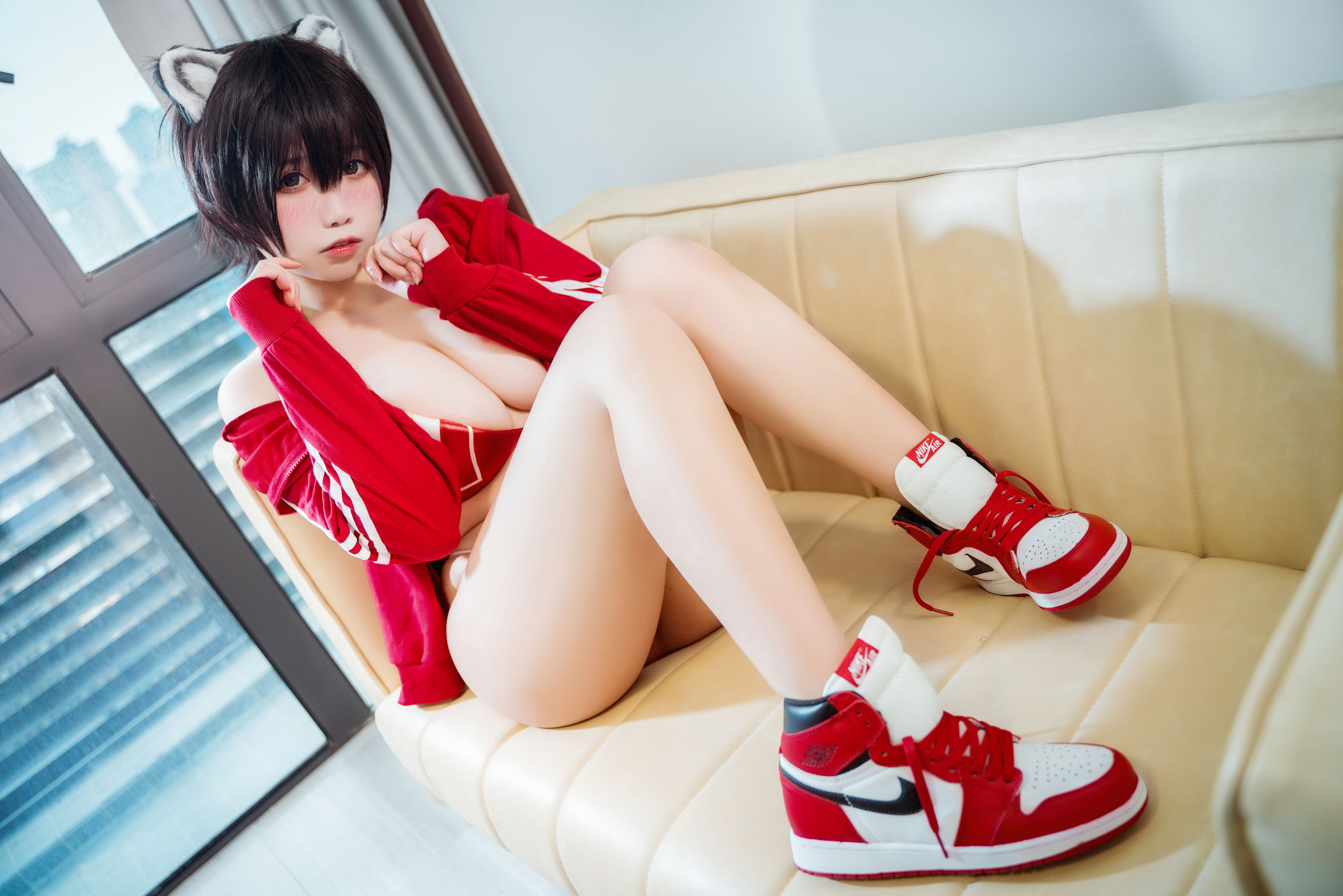 [福利COS] 贞子蜜桃 - 碧蓝档案 春日椿