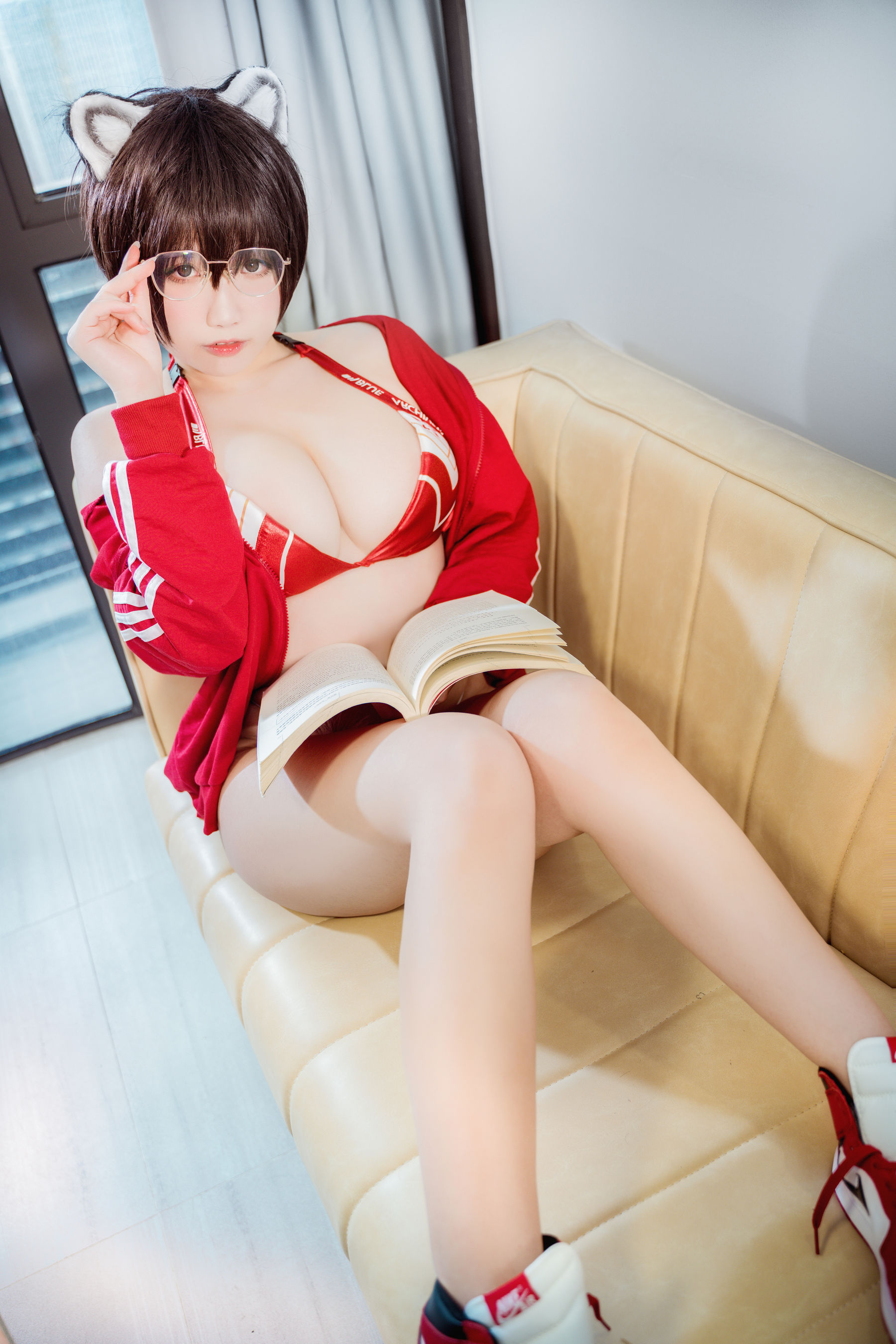 [福利COS] 贞子蜜桃 - 碧蓝档案 春日椿