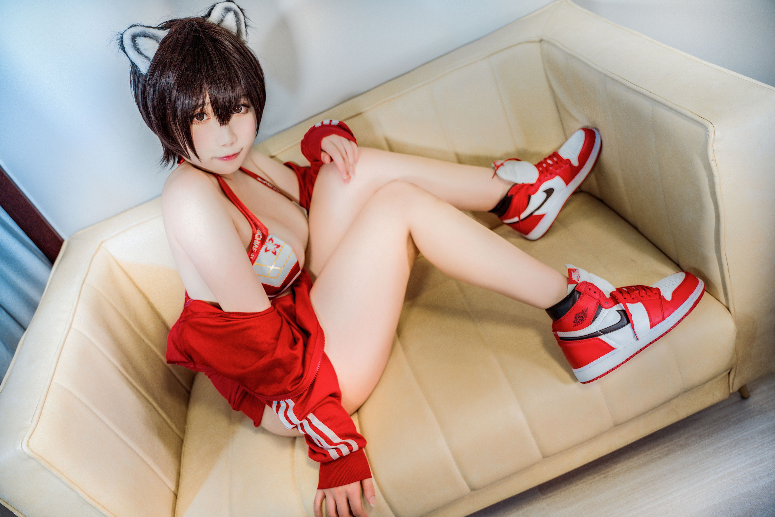 [福利COS] 贞子蜜桃 - 碧蓝档案 春日椿