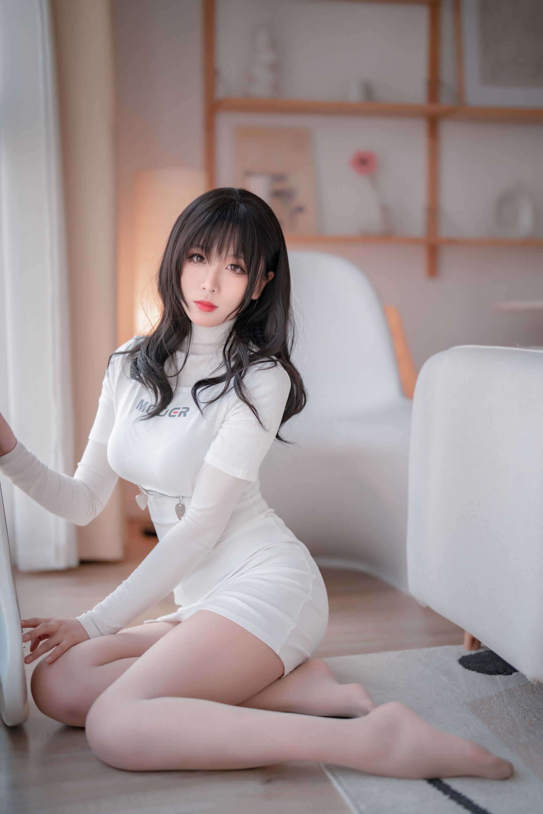 [福利COS] 轩萧学姐 - 吉他妹妹 肉丝套