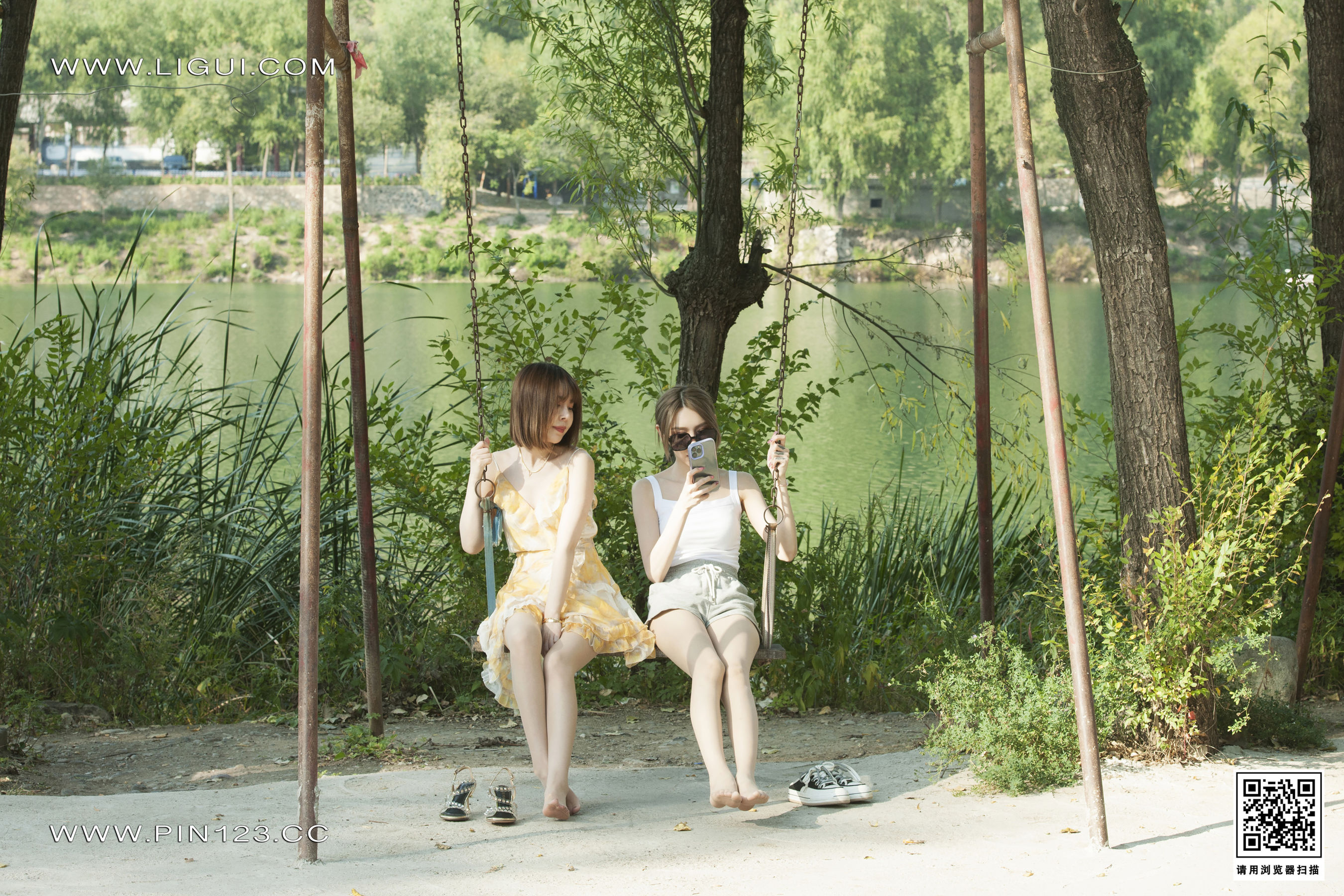 [丽柜Ligui]  兔子＆Vicky 香丝露营
