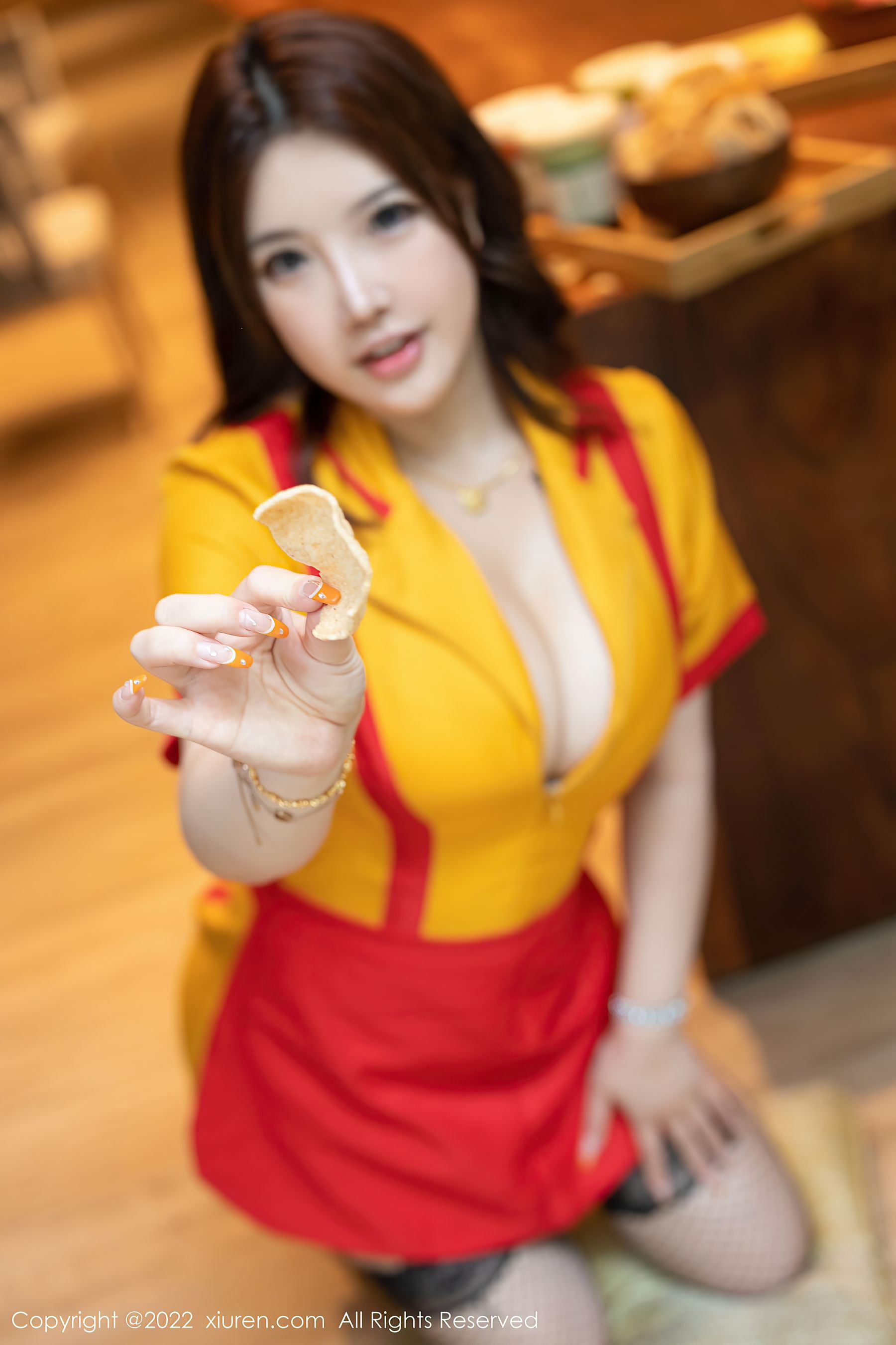 [秀人XiuRen] No.5509 小海臀Rena