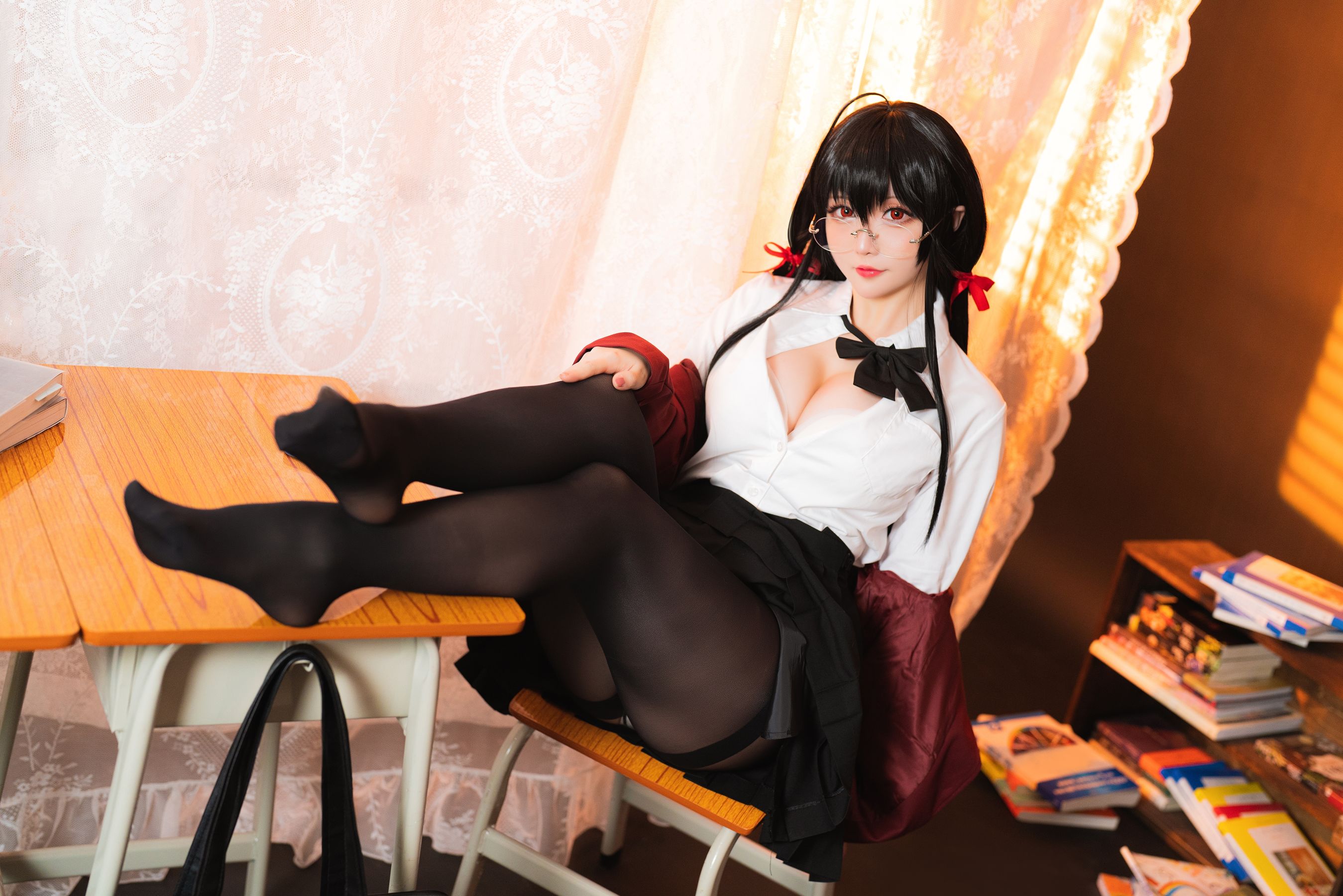 [福利COS] Coser小姐姐星之迟迟 - JK大凤