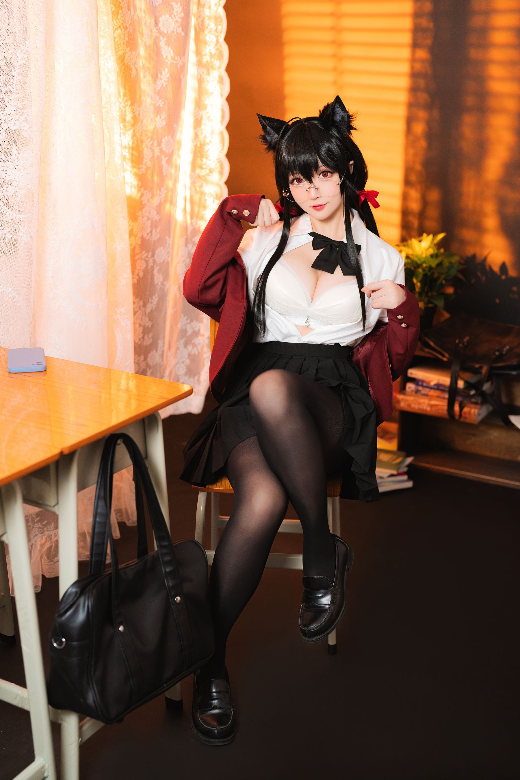 [福利COS] Coser小姐姐星之迟迟 - JK大凤
