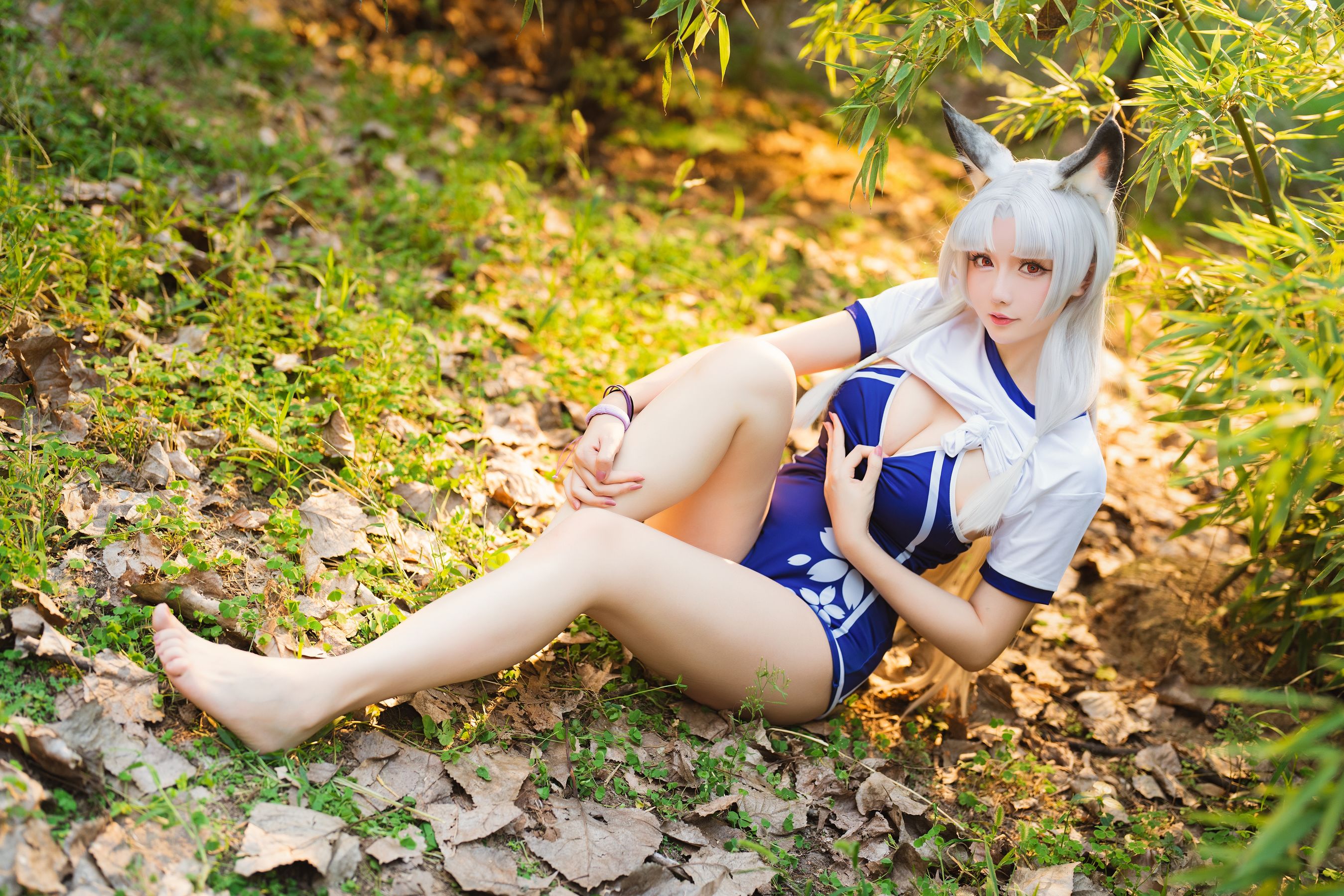 [福利COS] Coser小姐姐星之迟迟 - 胡桃死库水