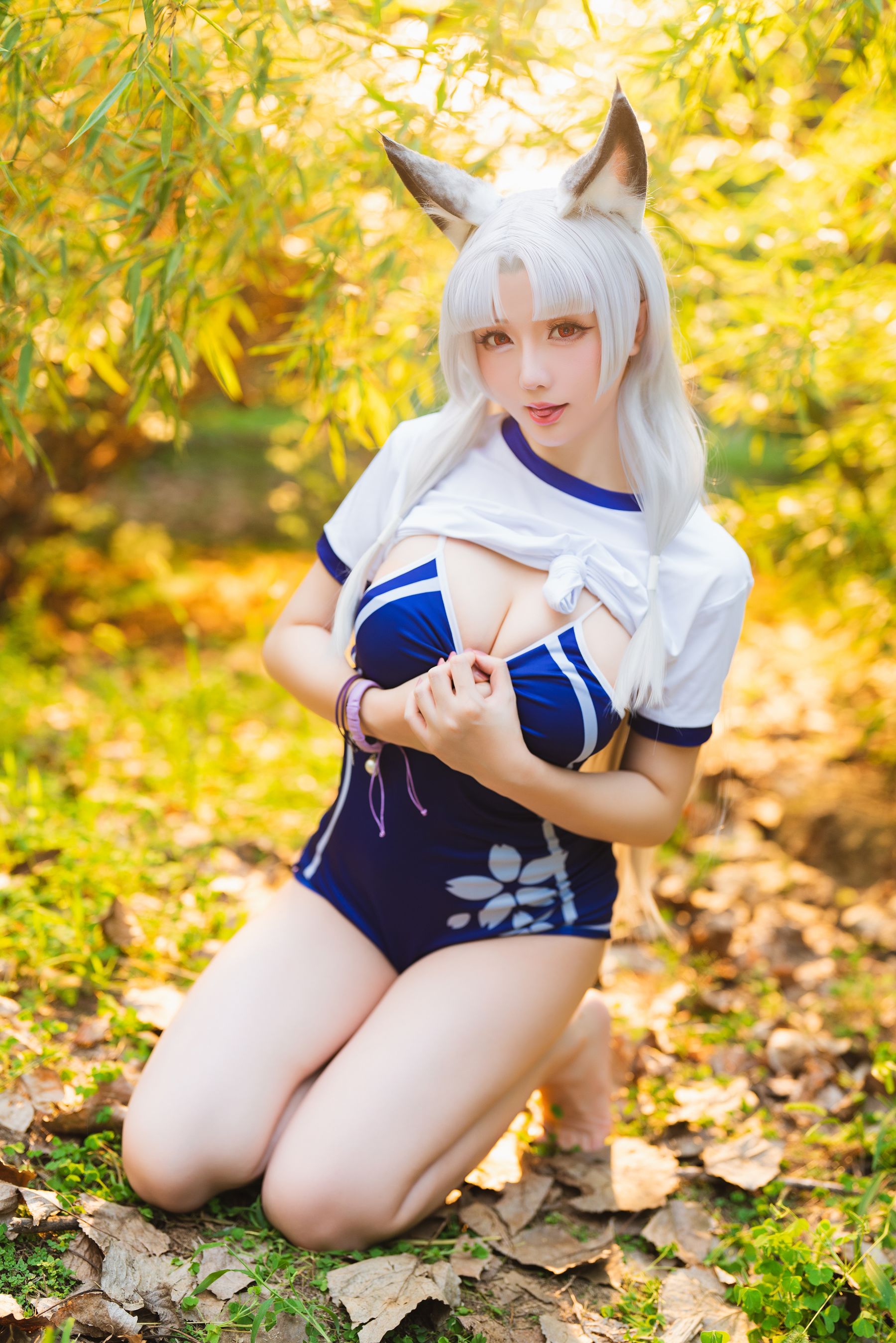 [福利COS] Coser小姐姐星之迟迟 - 胡桃死库水