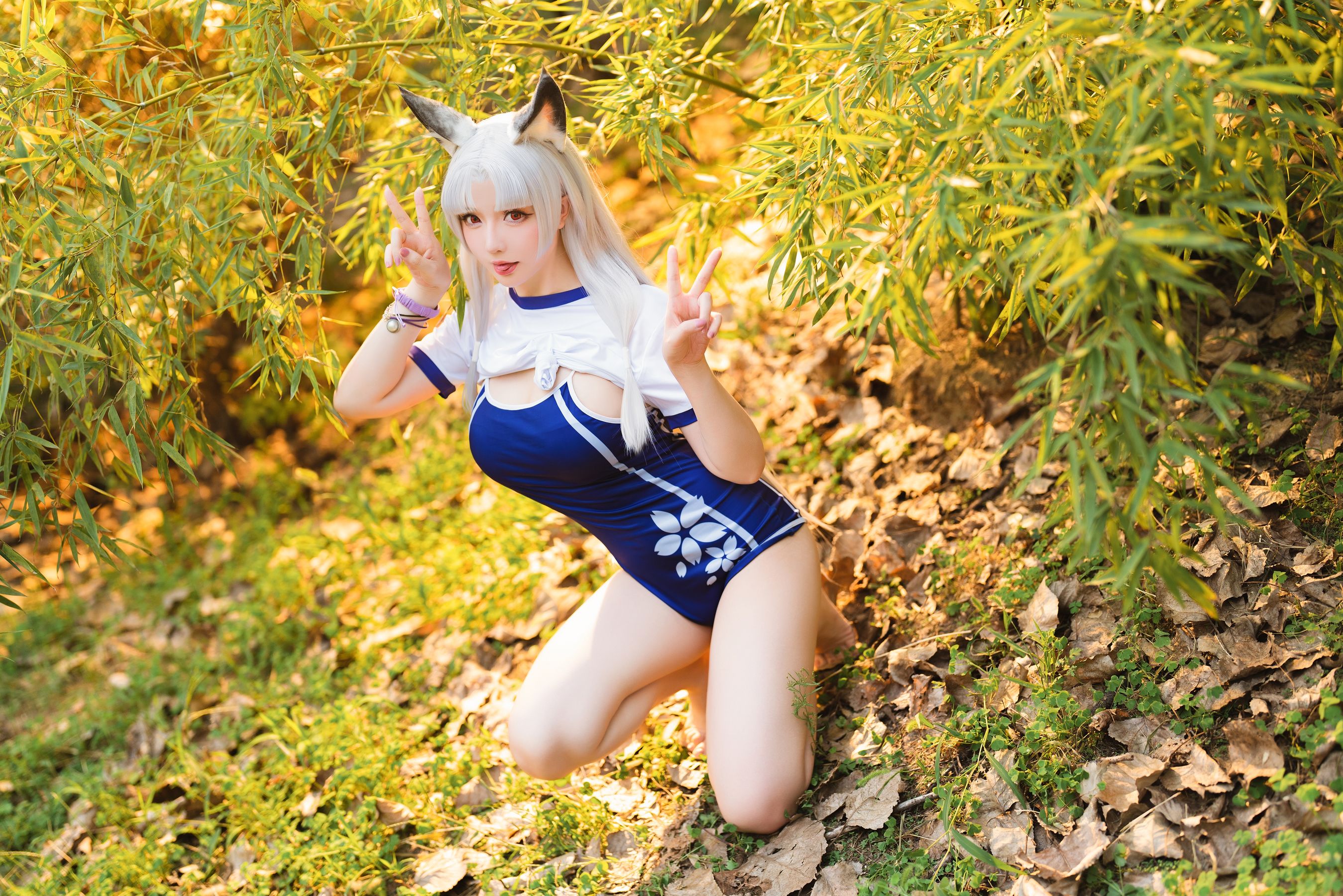 [福利COS] Coser小姐姐星之迟迟 - 胡桃死库水