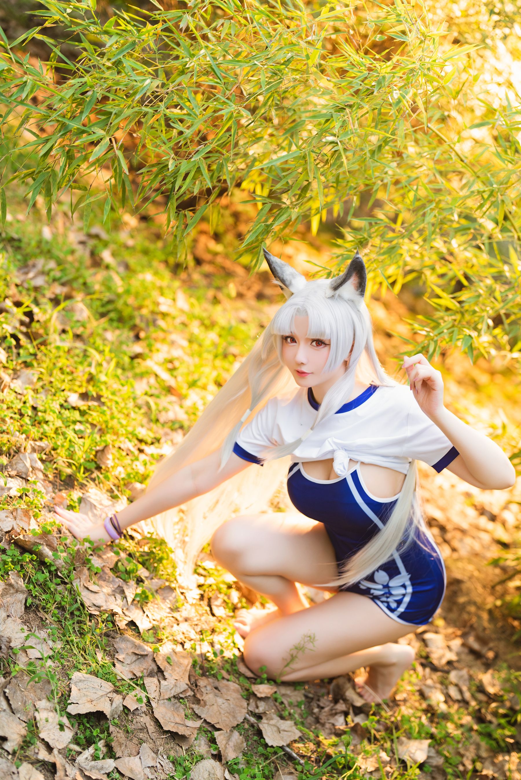 [福利COS] Coser小姐姐星之迟迟 - 胡桃死库水