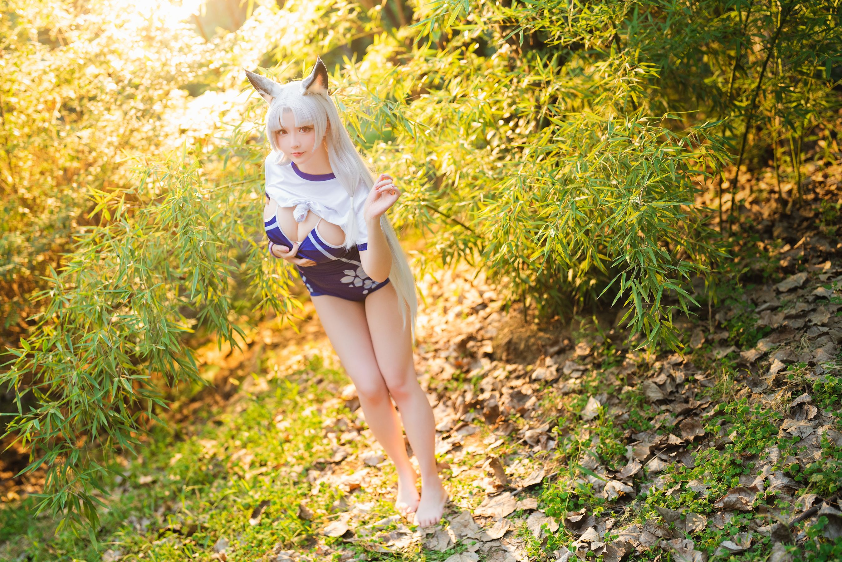 [福利COS] Coser小姐姐星之迟迟 - 胡桃死库水