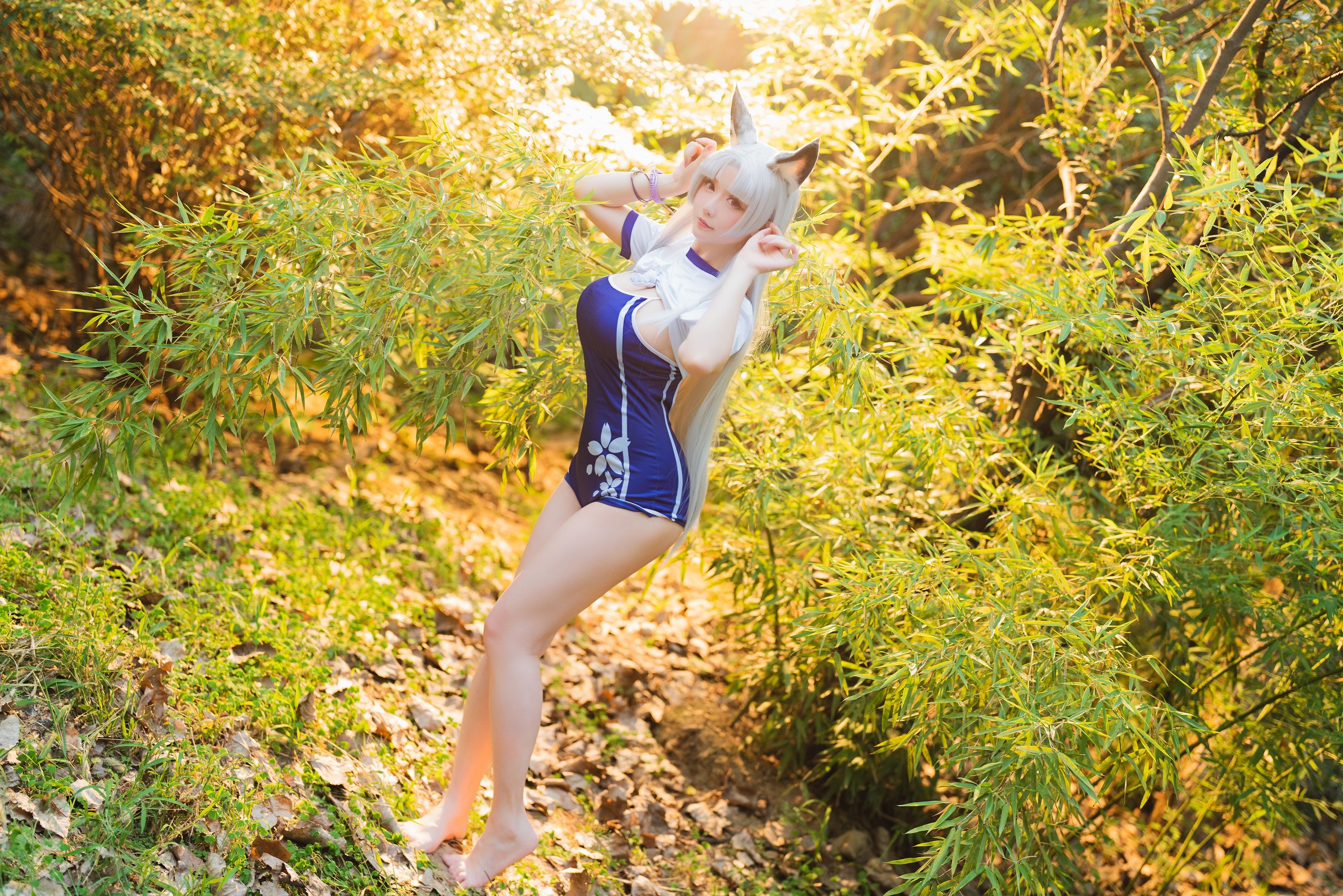 [福利COS] Coser小姐姐星之迟迟 - 胡桃死库水