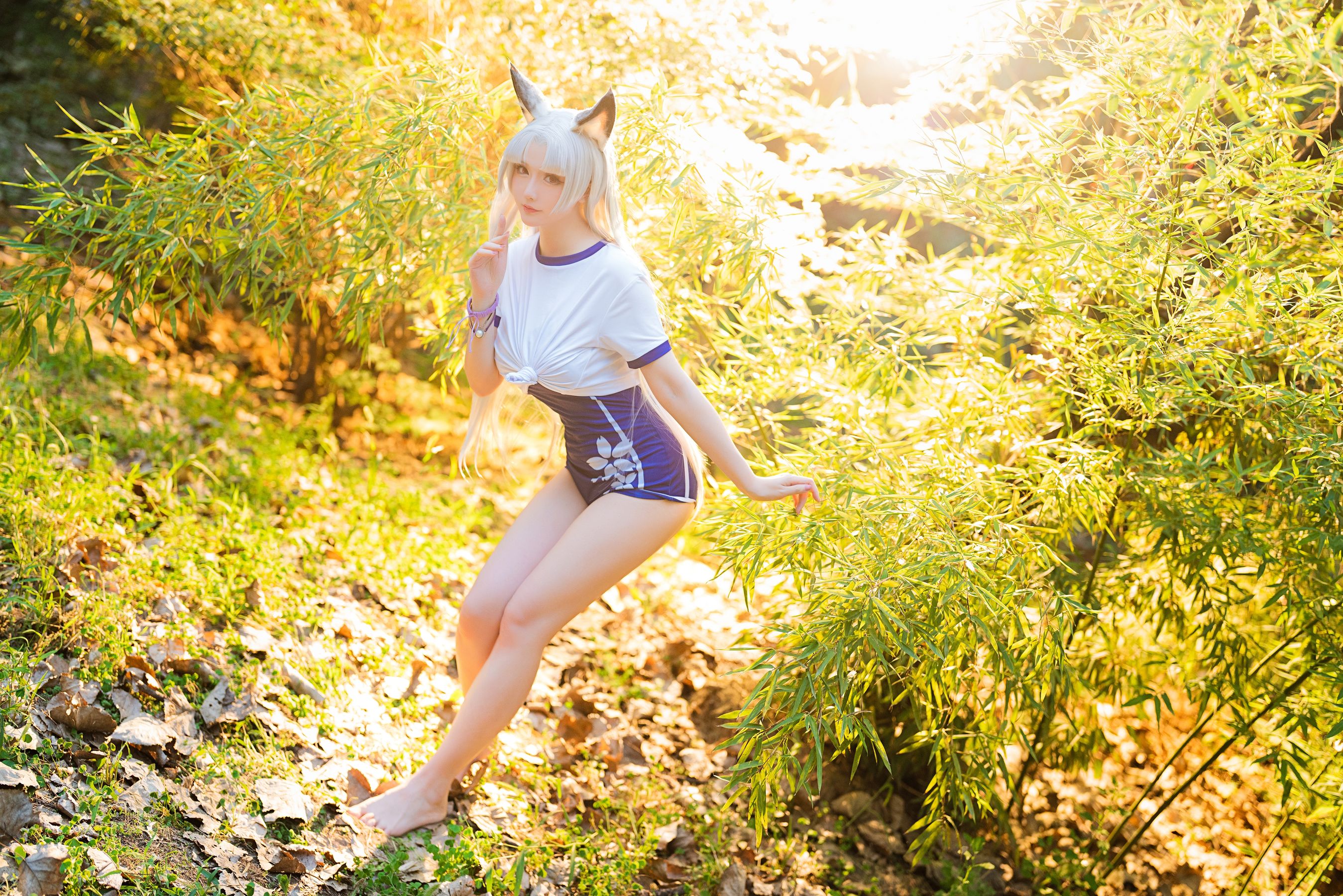 [福利COS] Coser小姐姐星之迟迟 - 胡桃死库水