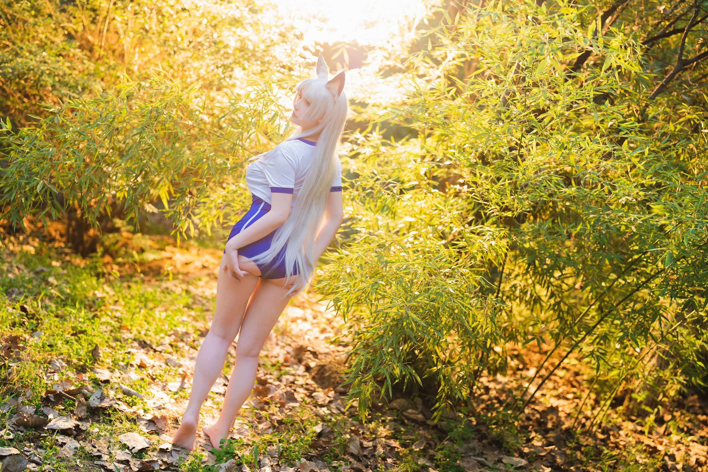 [福利COS] Coser小姐姐星之迟迟 - 胡桃死库水