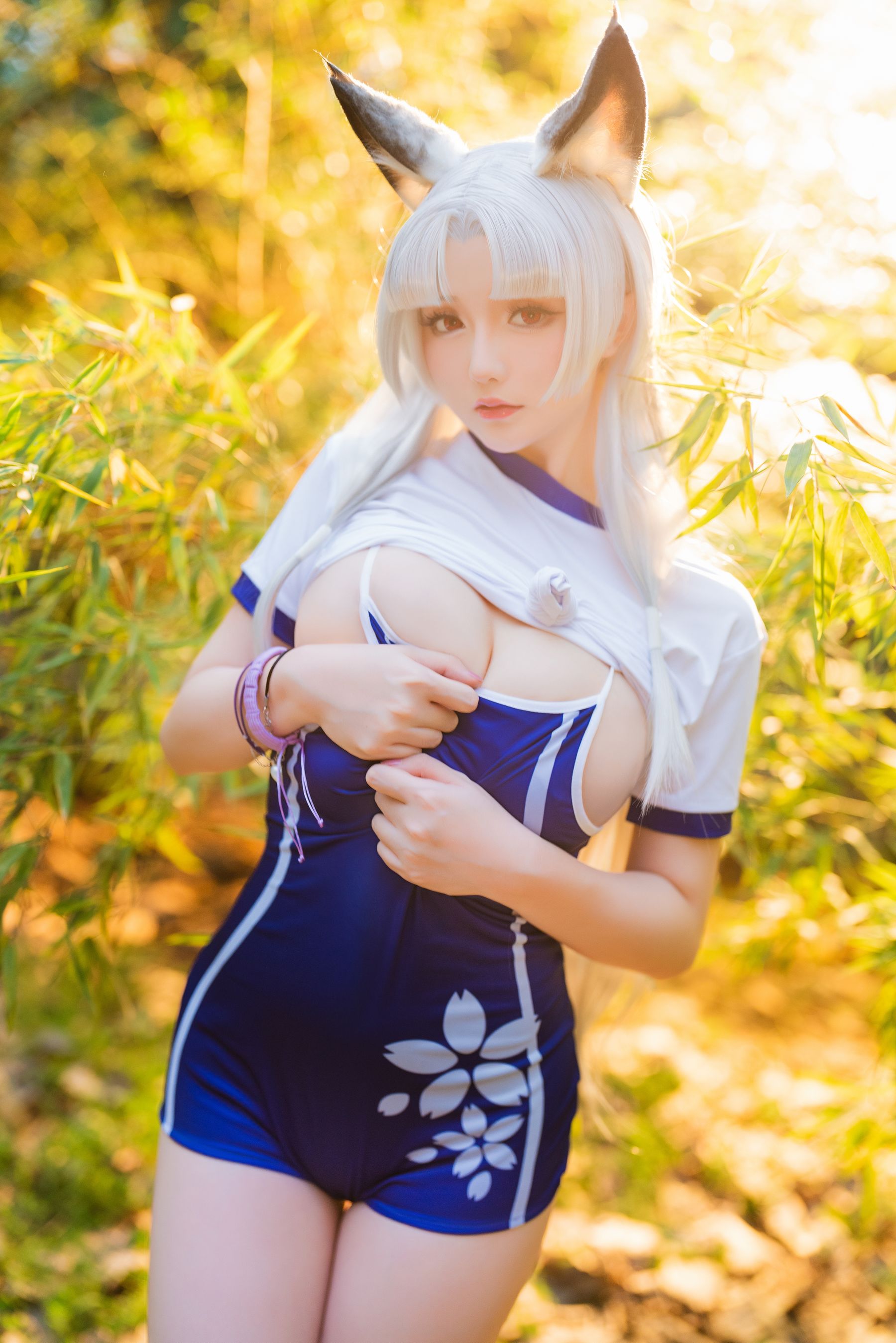 [福利COS] Coser小姐姐星之迟迟 - 胡桃死库水