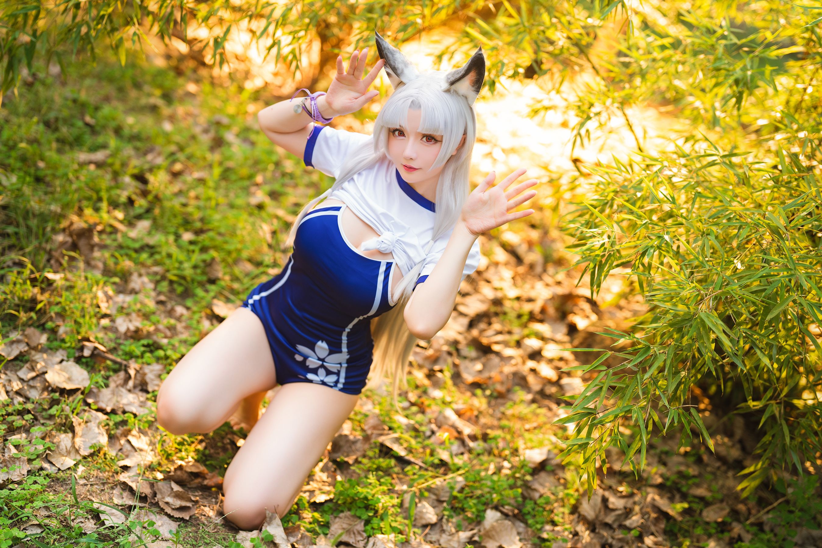 [福利COS] Coser小姐姐星之迟迟 - 胡桃死库水