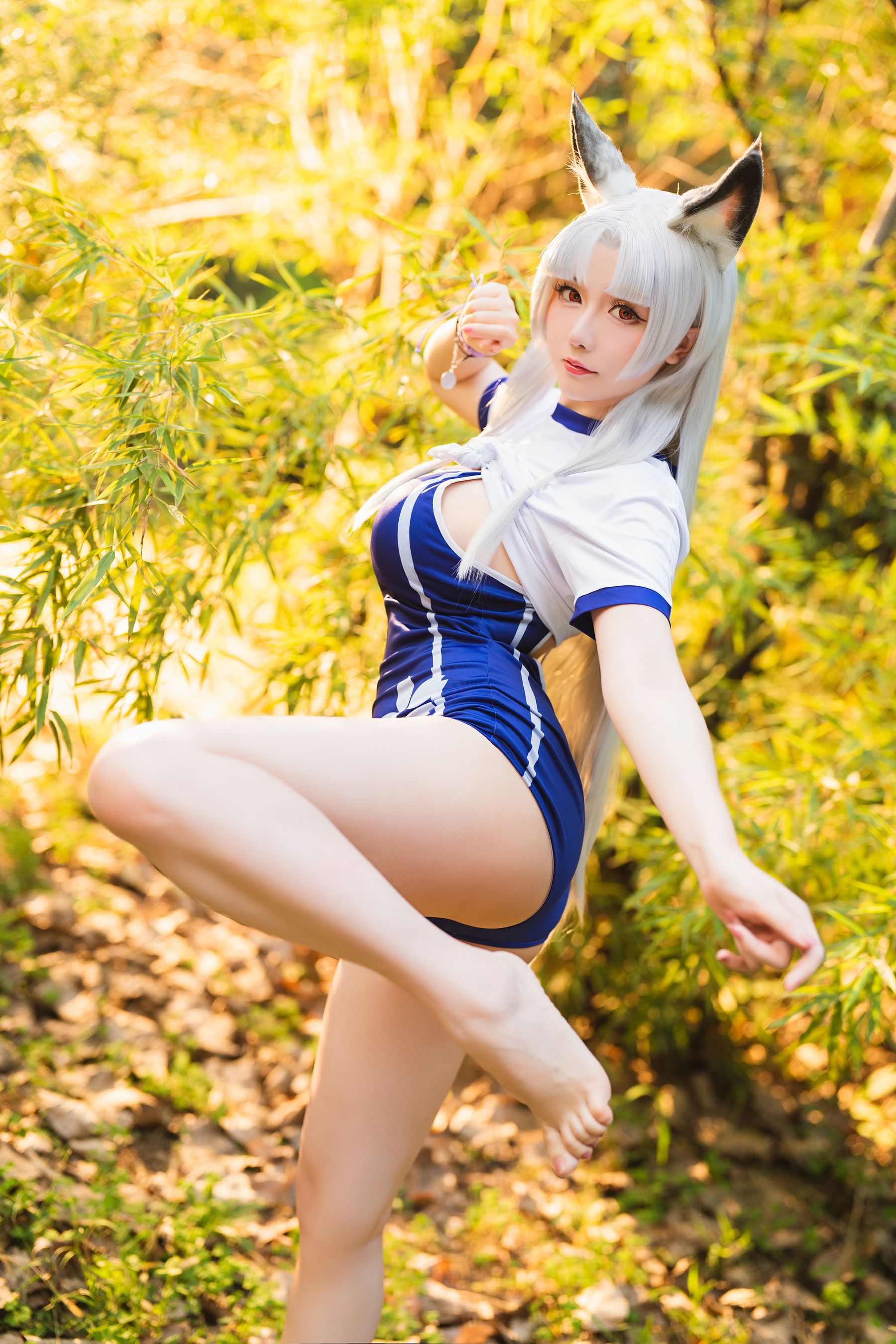 [福利COS] Coser小姐姐星之迟迟 - 胡桃死库水